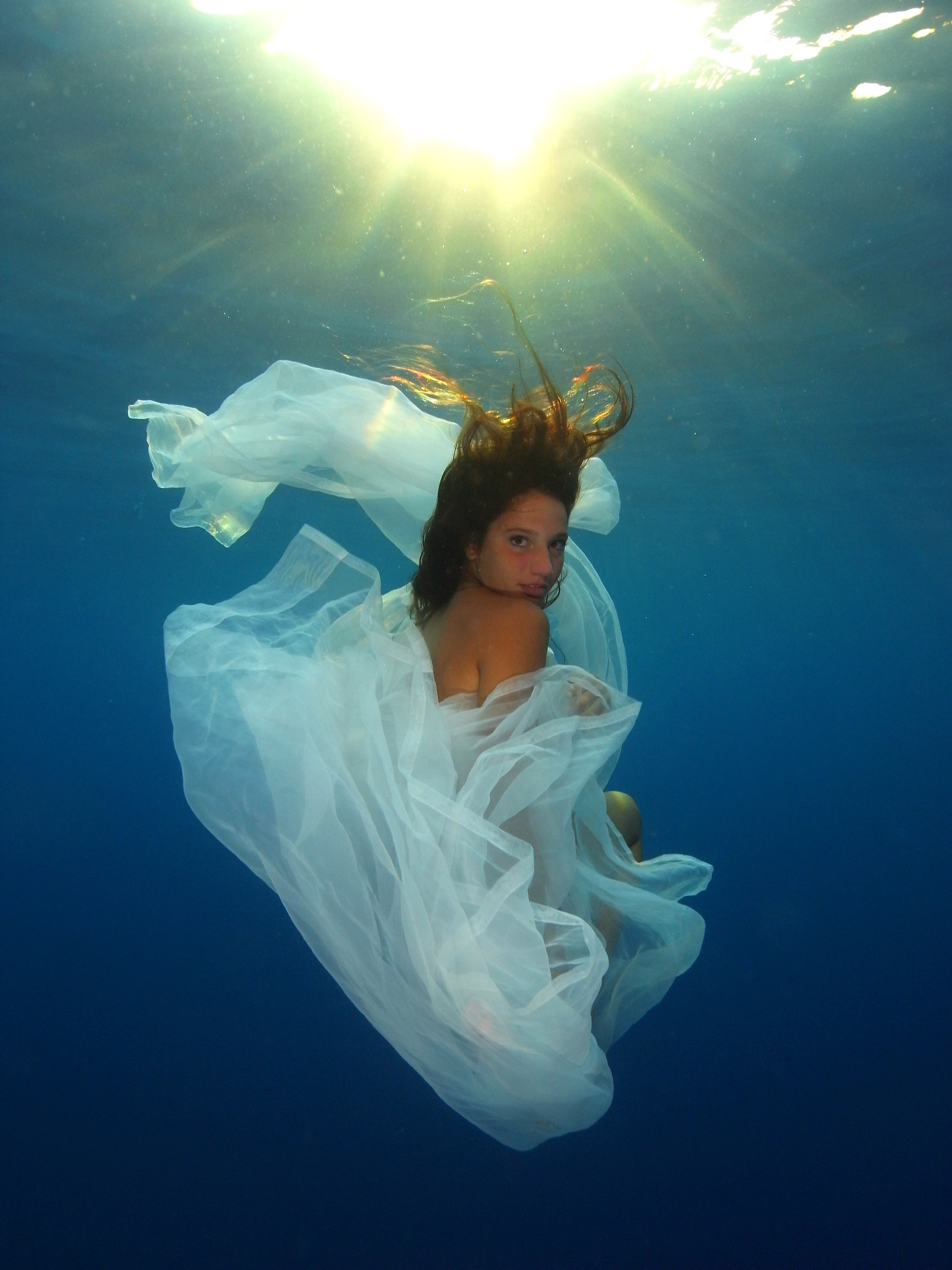 Innocence passion in the blue