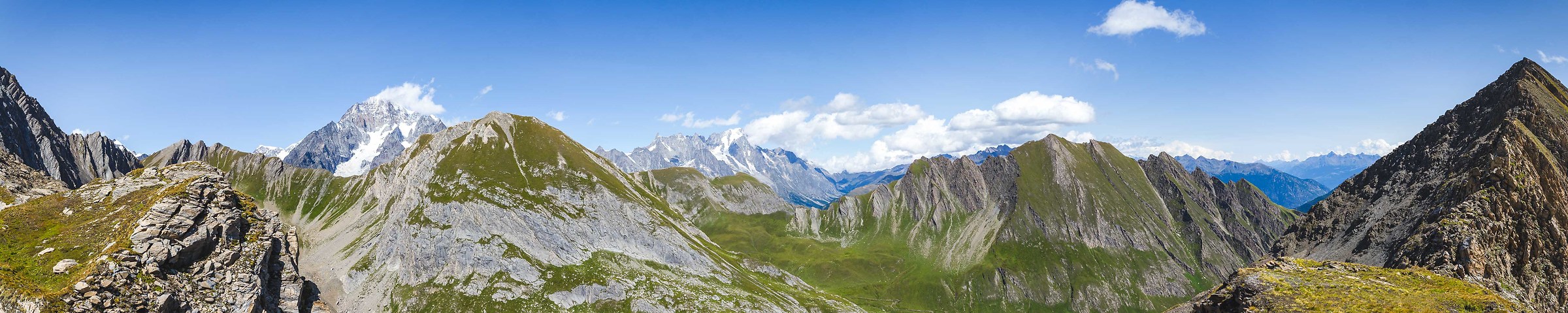 The view of the Col des Orgères