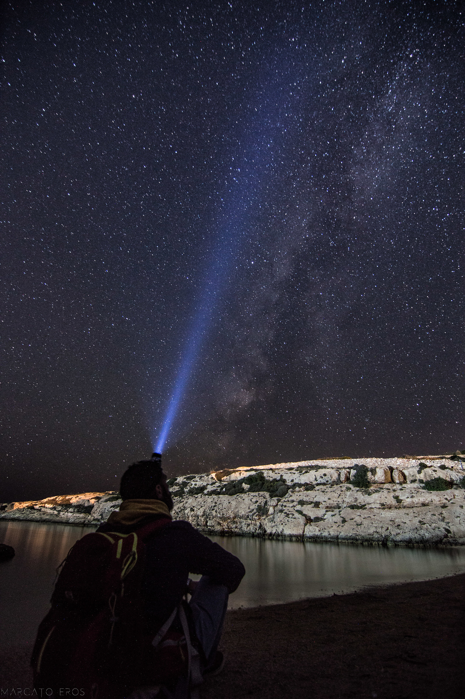 Milky Way to Cala Madonna