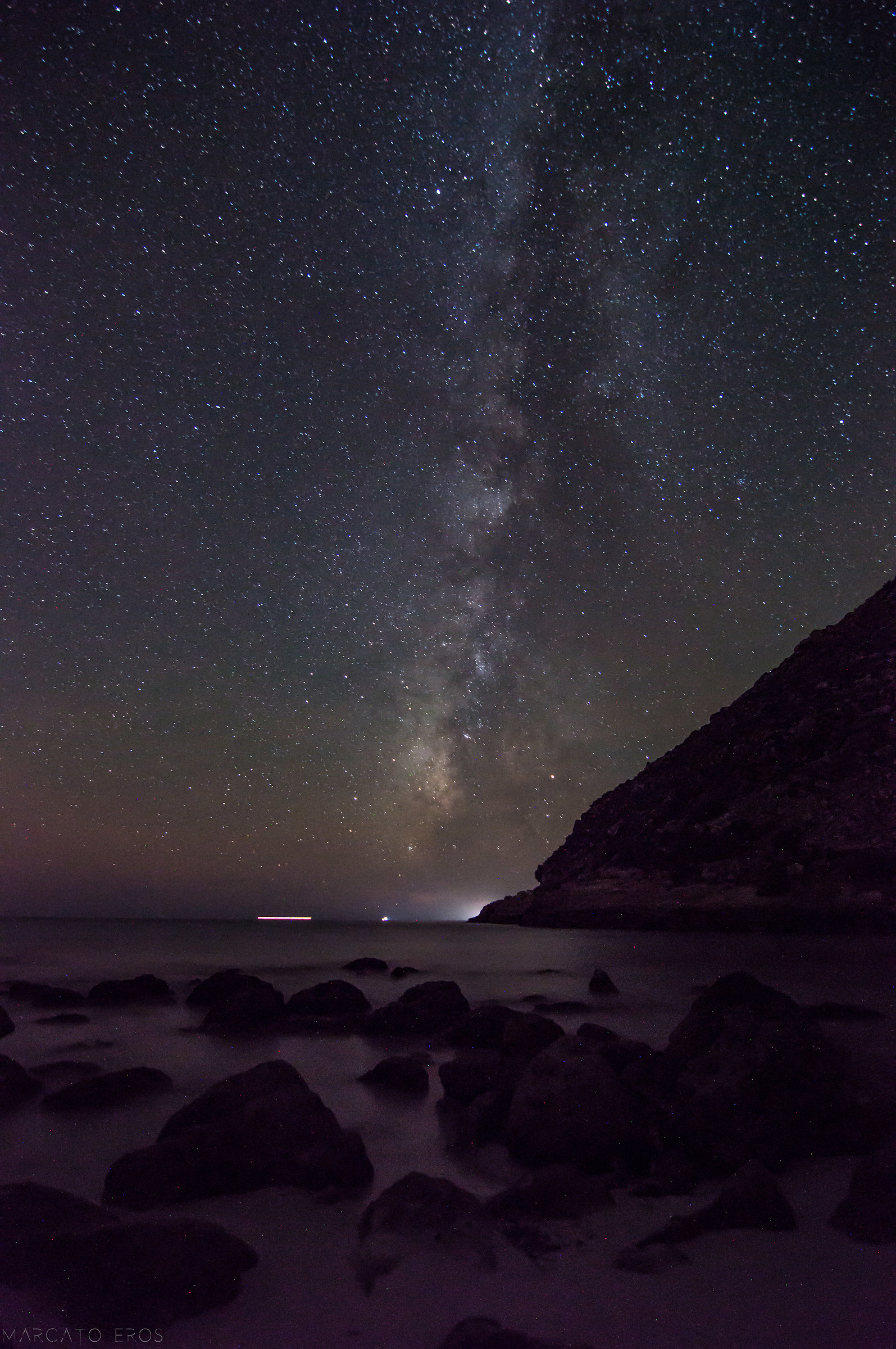 Milky Way to Cala Pulcino