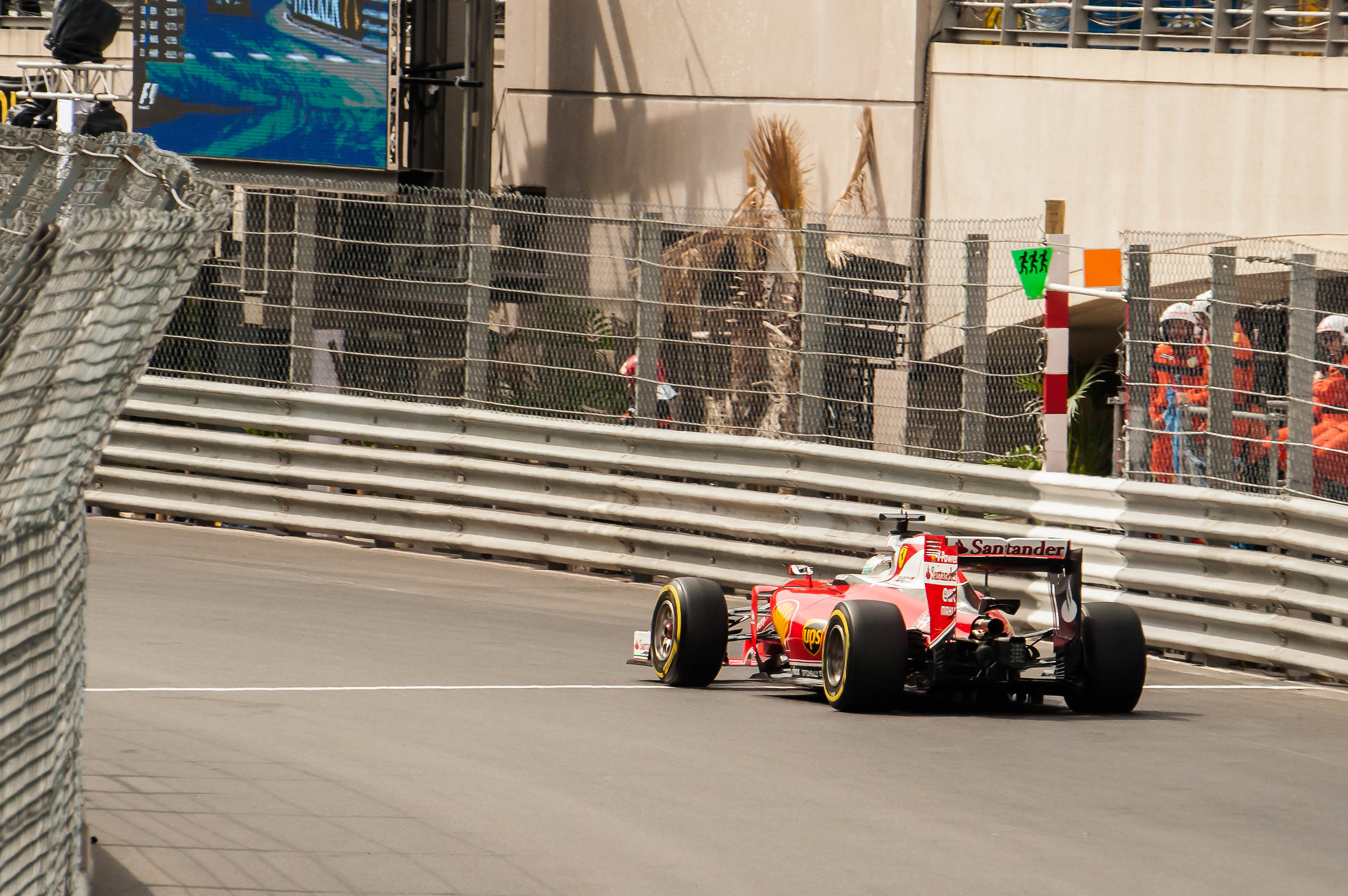 Ferrari at Montecarlo GP 2015 (Vettel)
