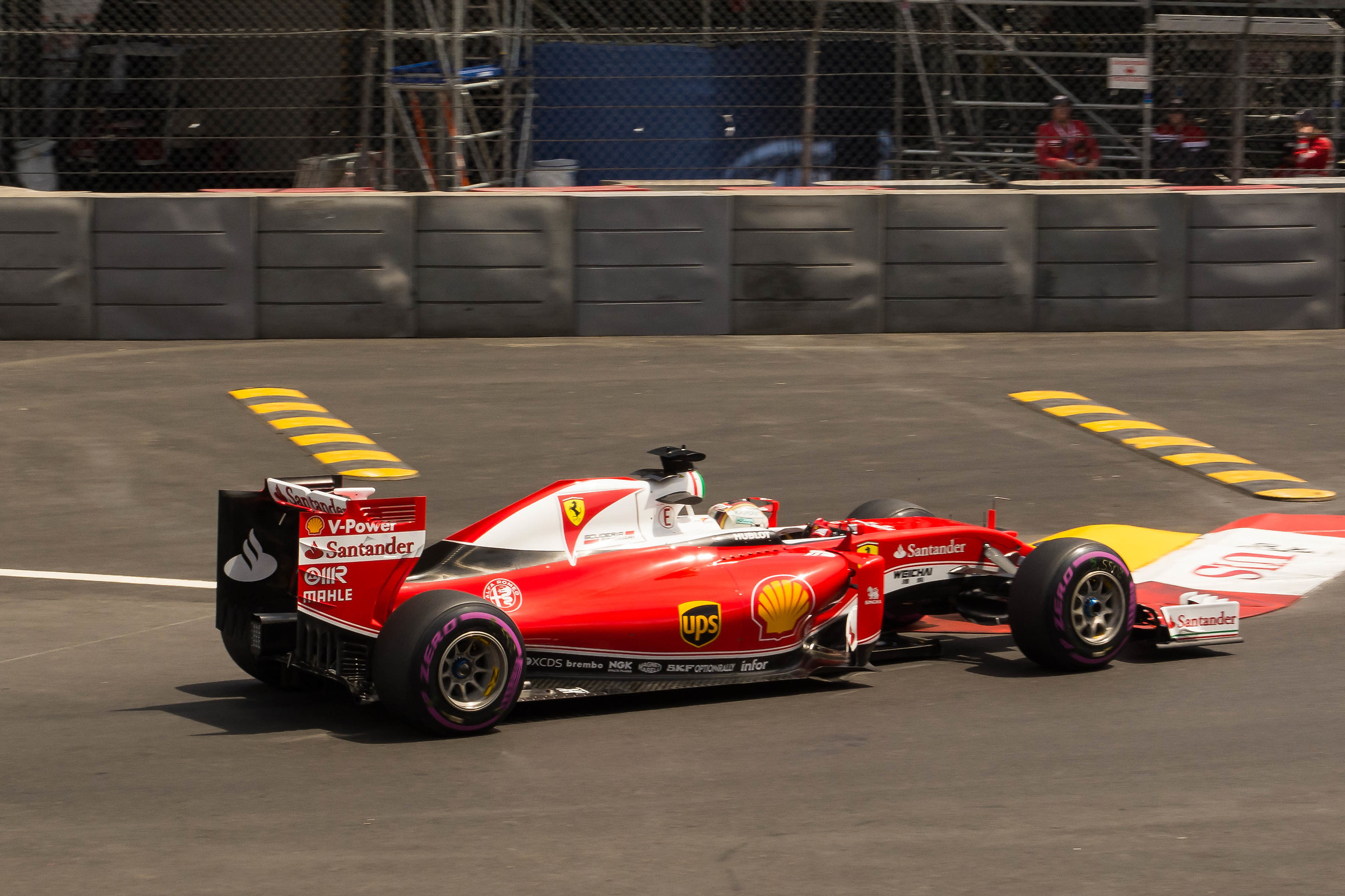 Ferrari at Montecarlo GP 2016 (Vettel)
