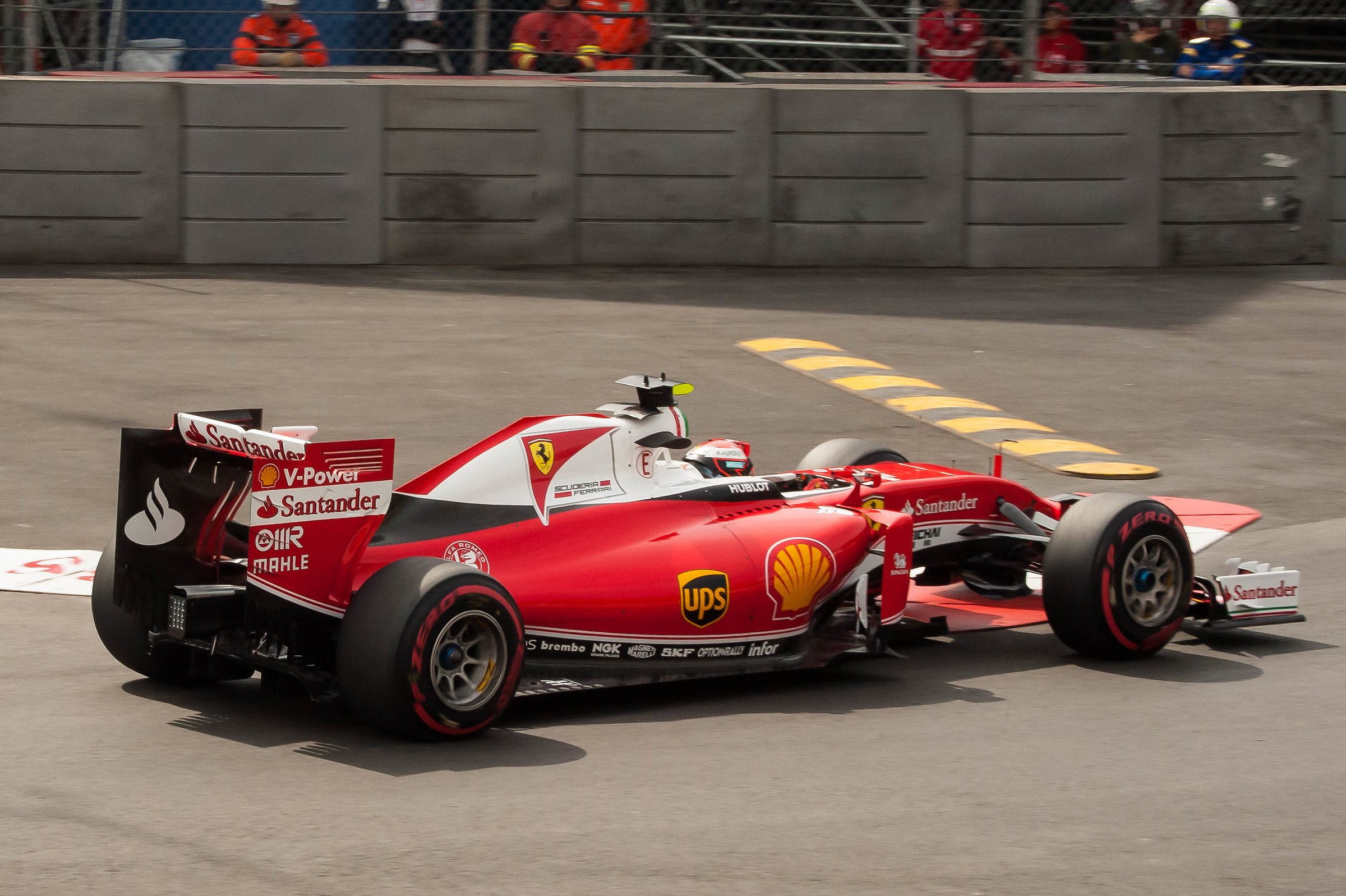 Ferrari at Montecarlo GP 2016 (Raikkonen)