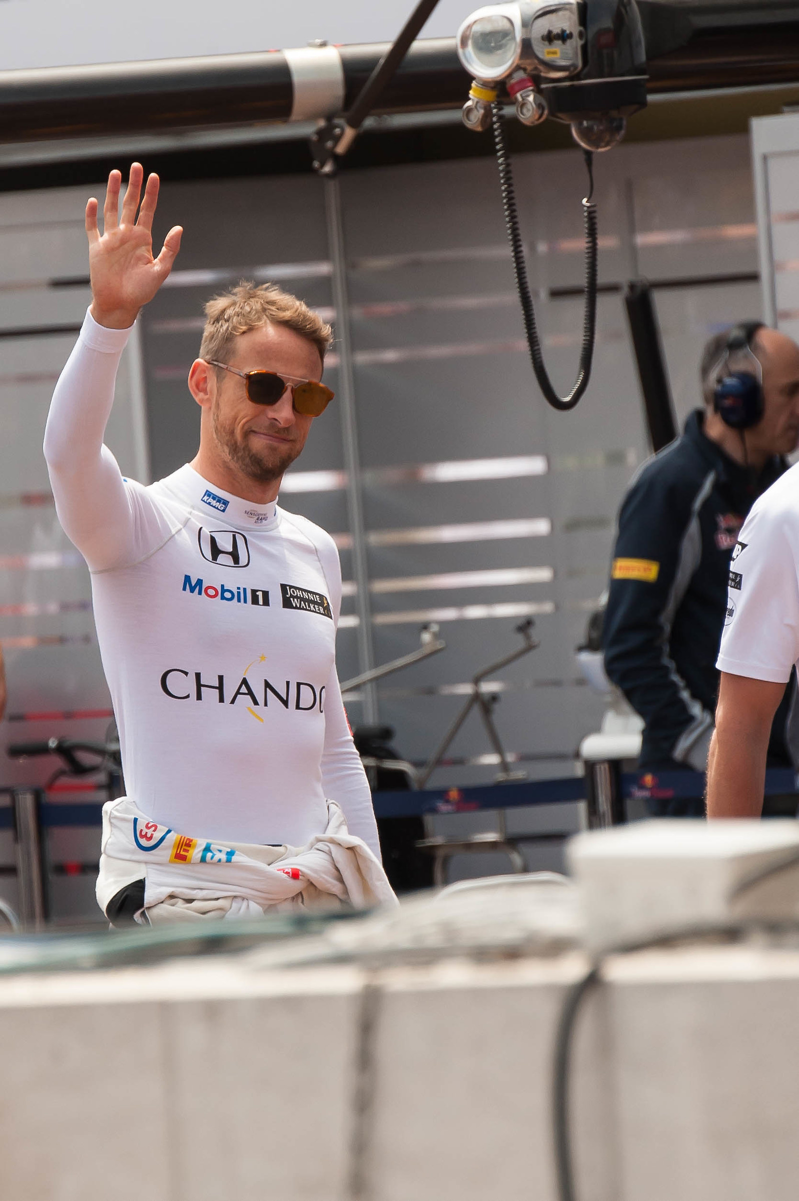 Jenson Button at Montecarlo GP 2016