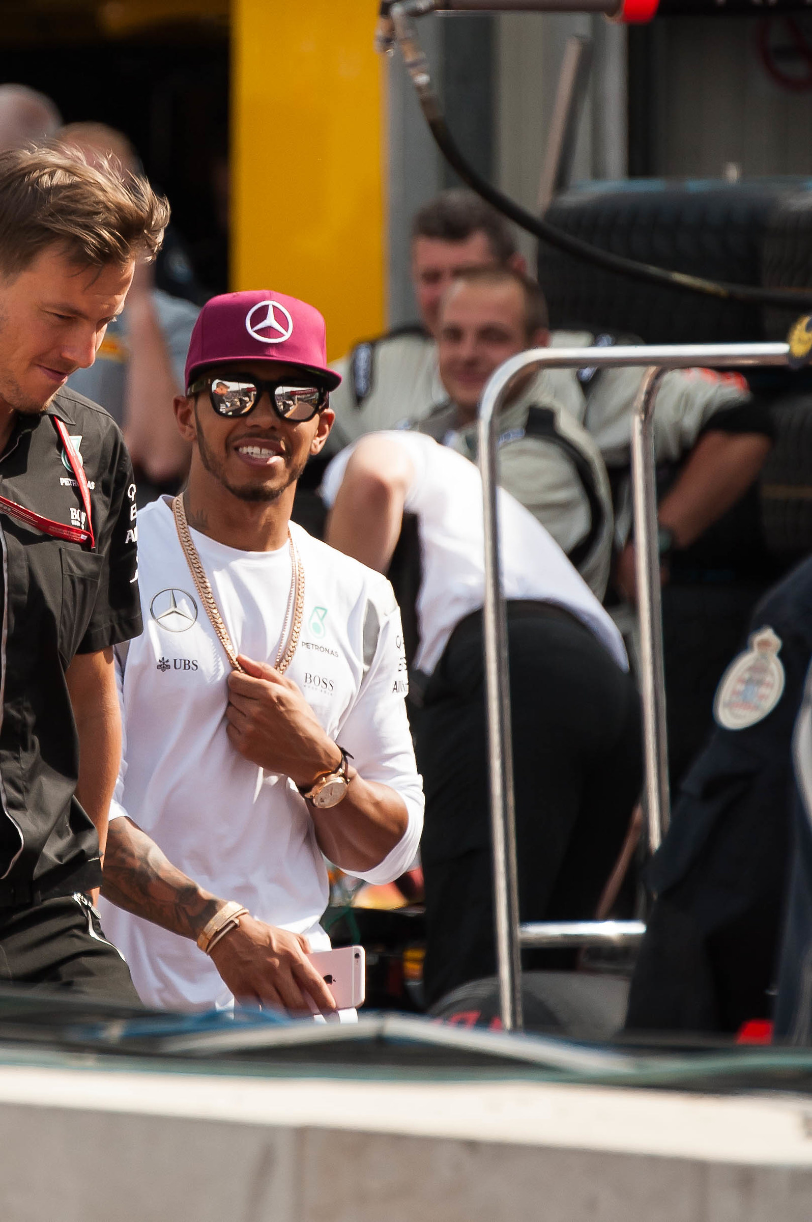 Lewis Hamilton at Montecarlo GP 2016