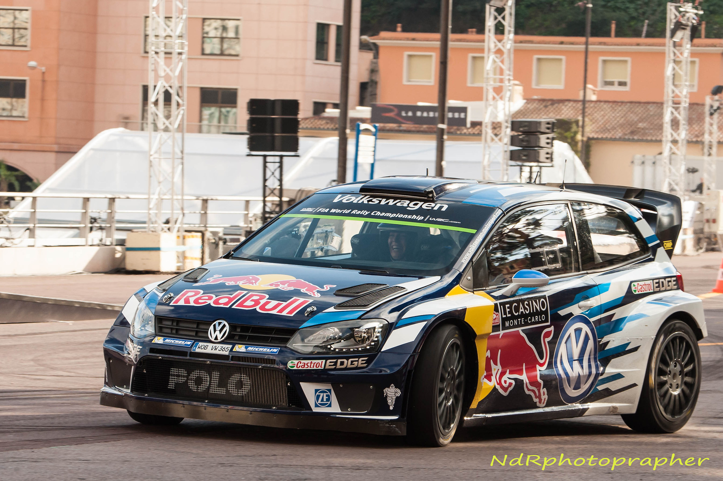 VW Polo at WRC Montecarlo rally 2016