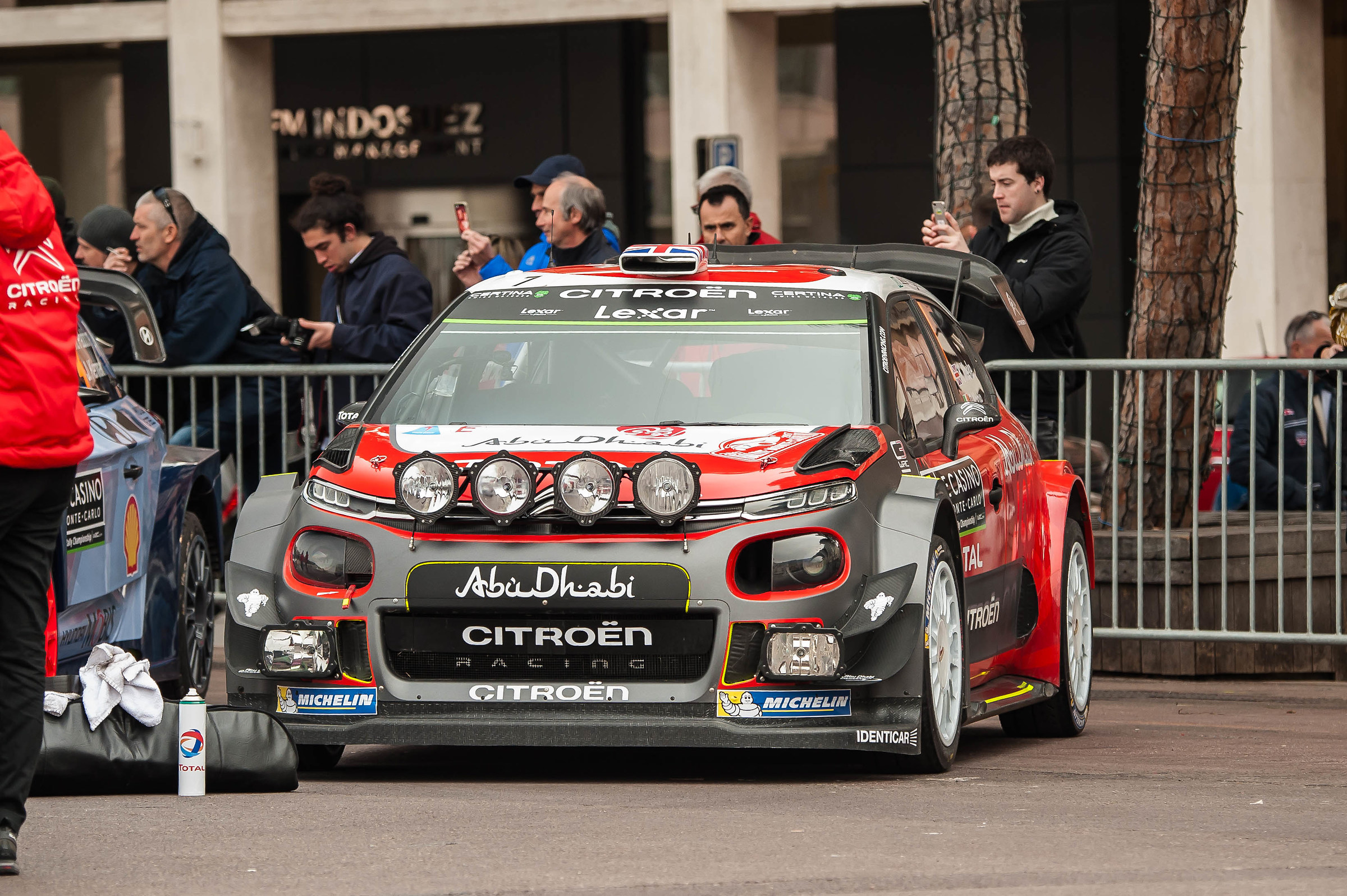 Citroen DS4 at WRC Montecarlo rally 2016