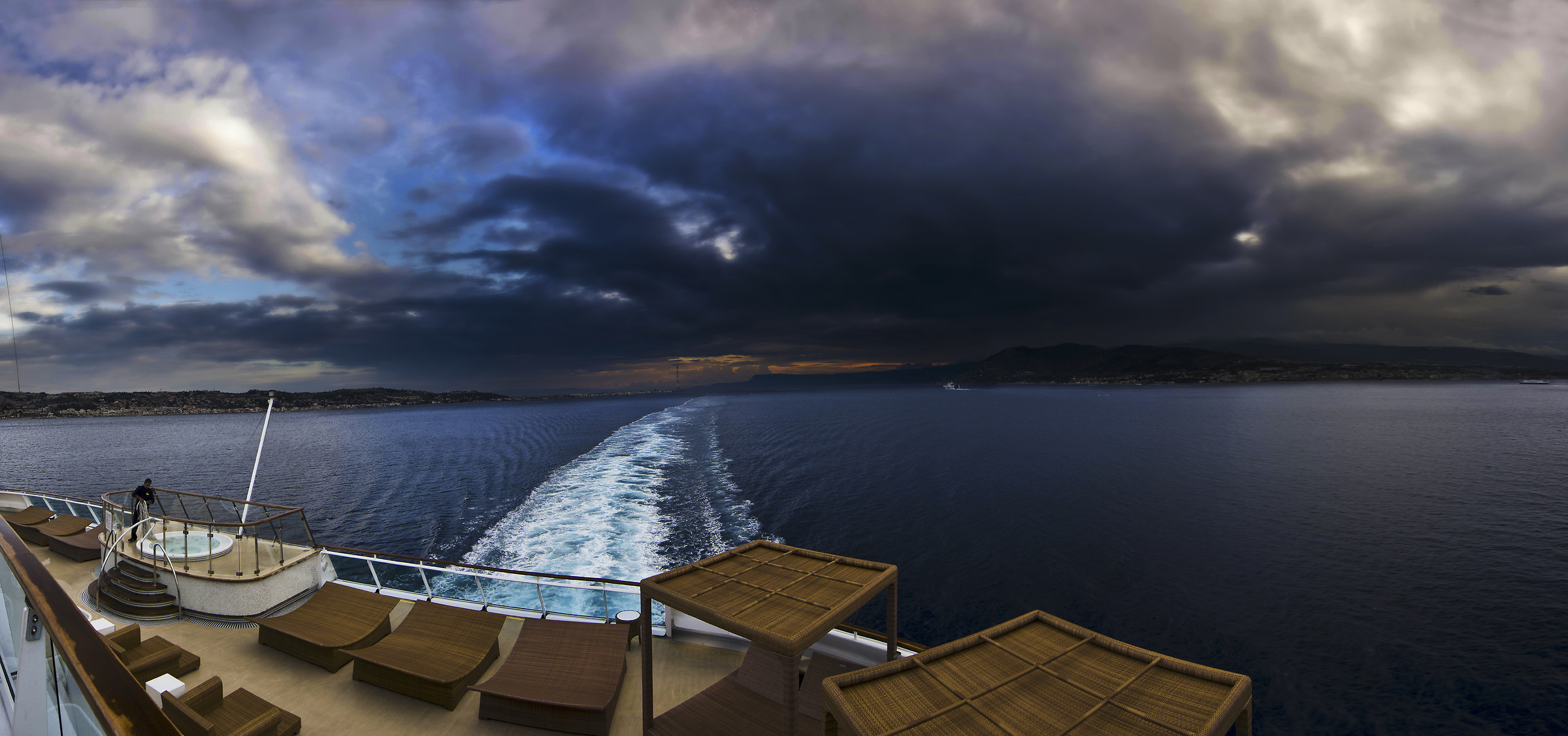 Scilla and Cariddi. Strait of Messina