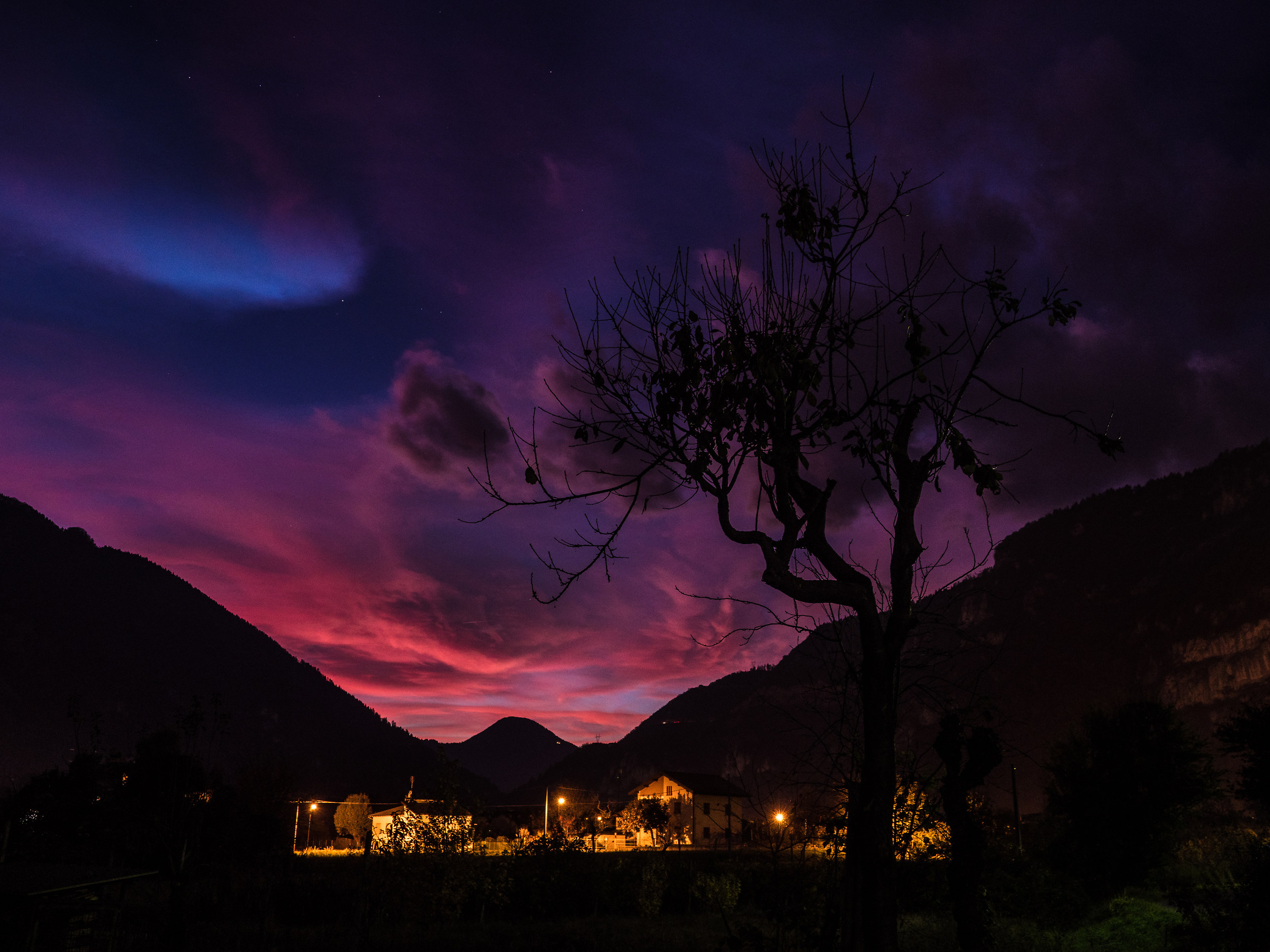 Sunset at Fonzaso (bl)