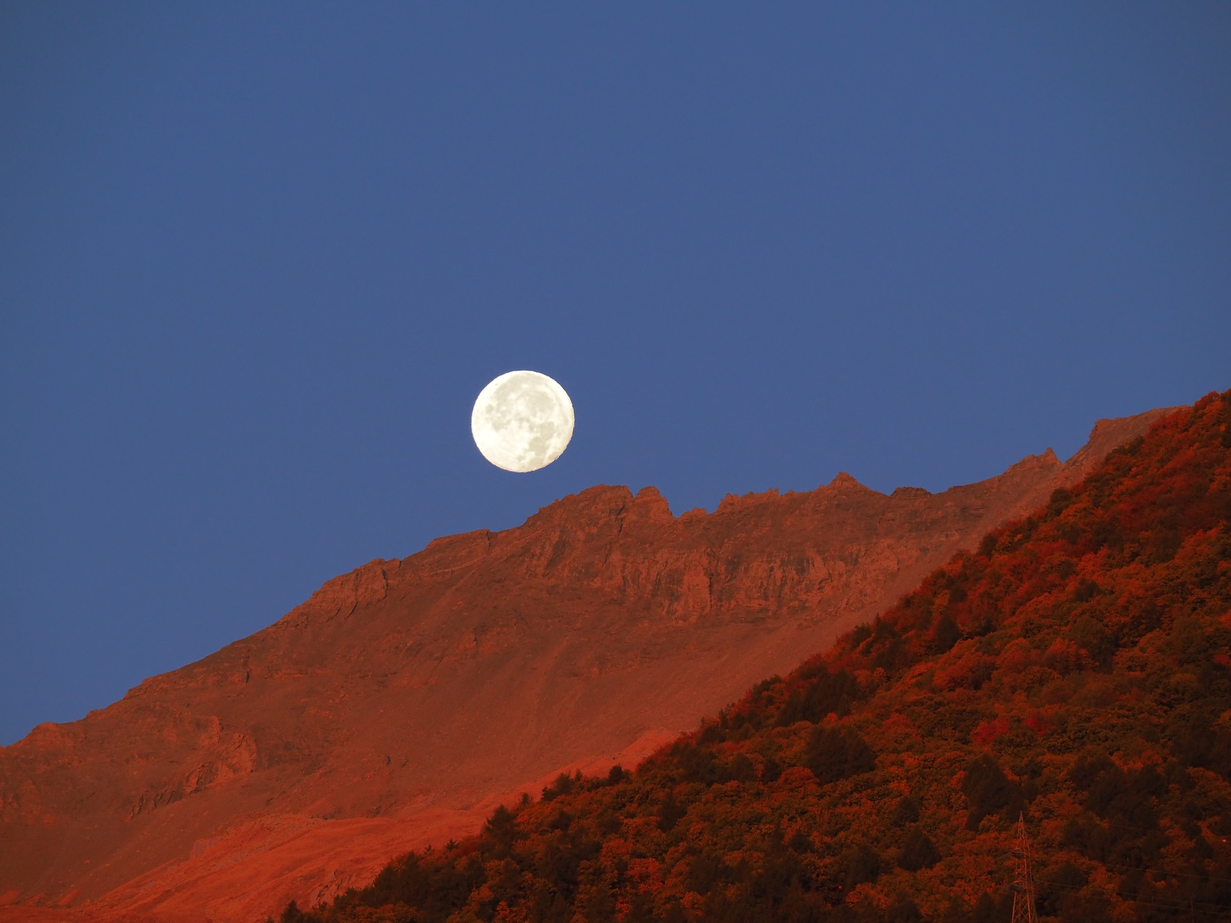 Martian sunset for the moon.