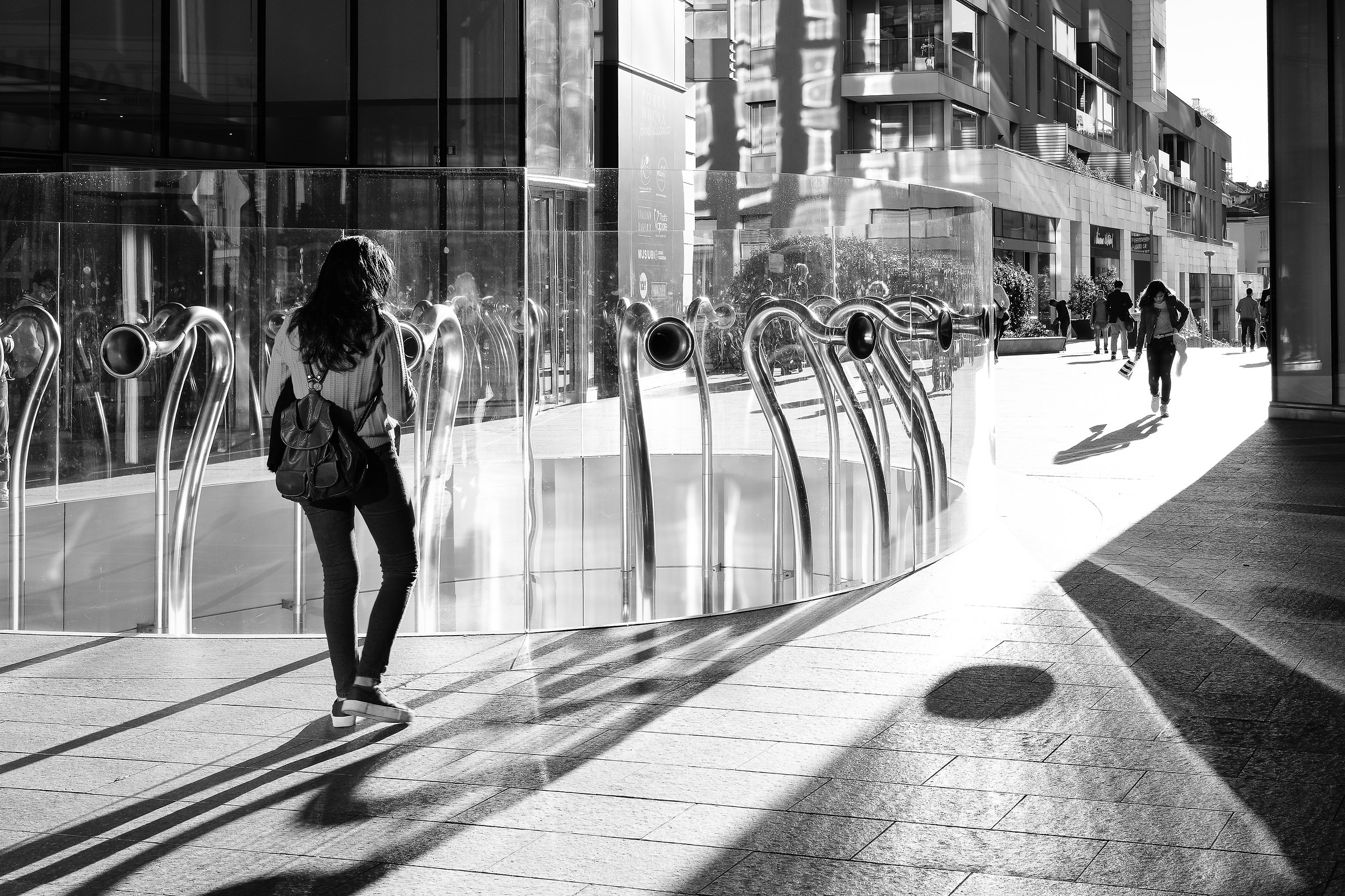 Milano, un pomeriggio.