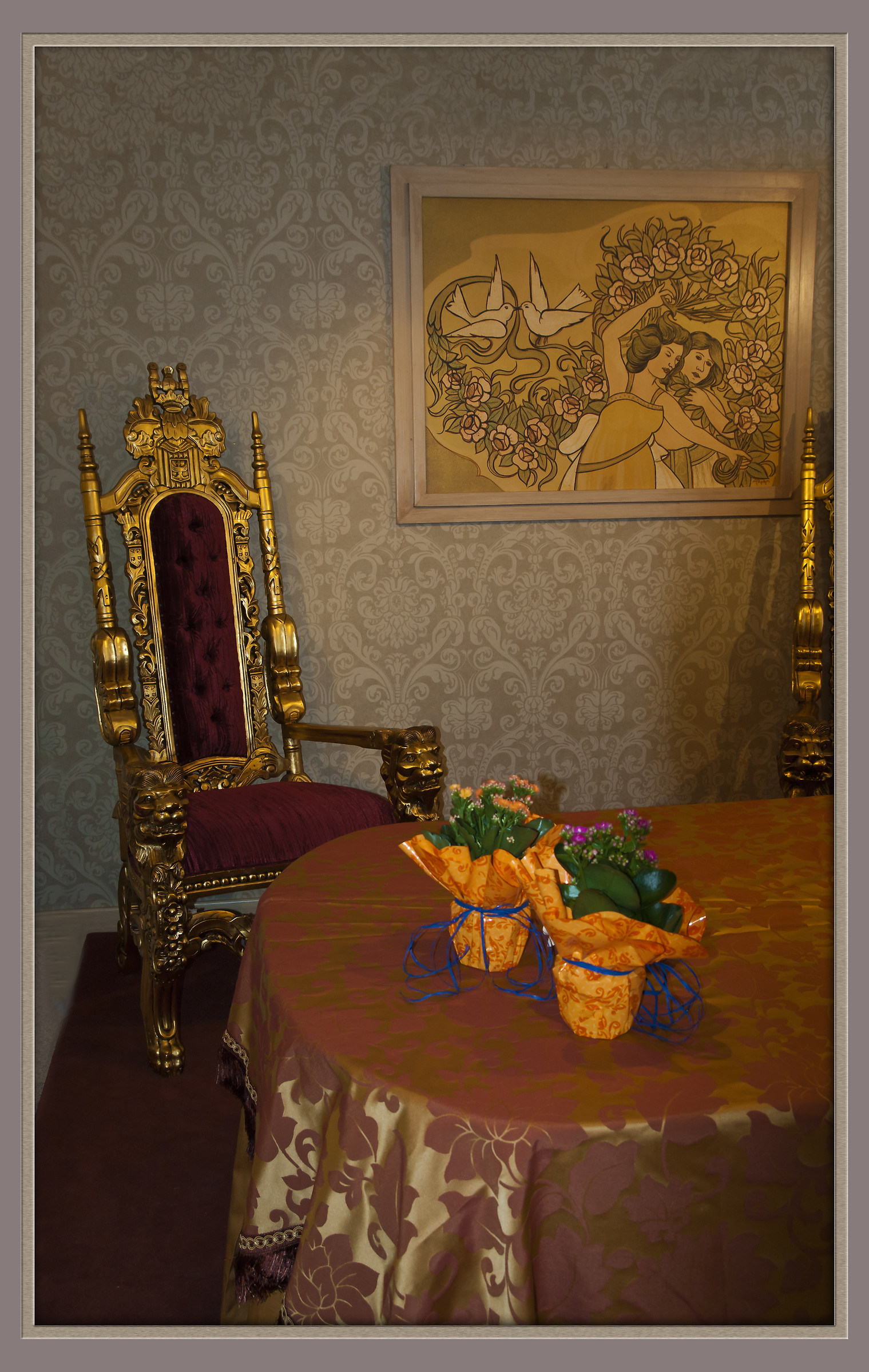 la poltrona del potere ...