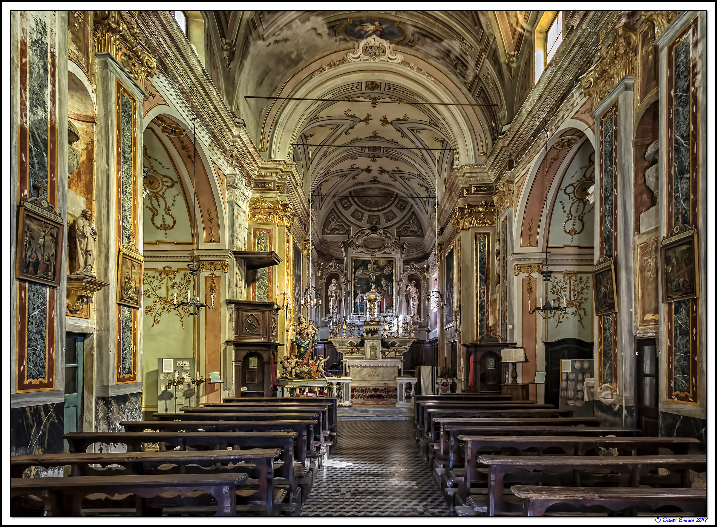 Cengio Alto, the Church