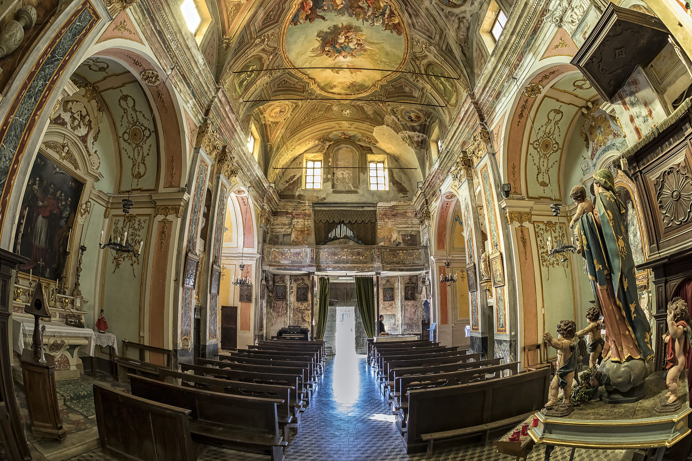 Cengio Alto, the Church