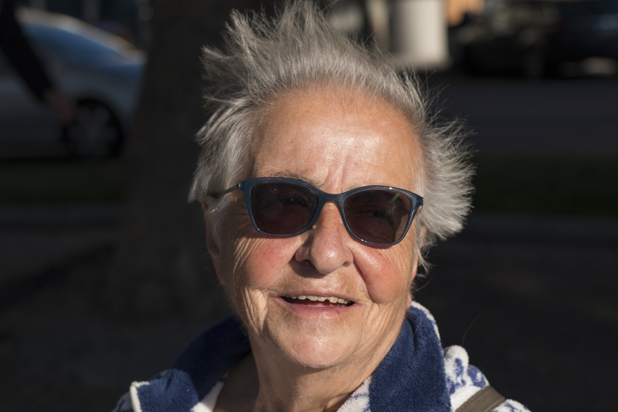 An afternoon at the lake with mom