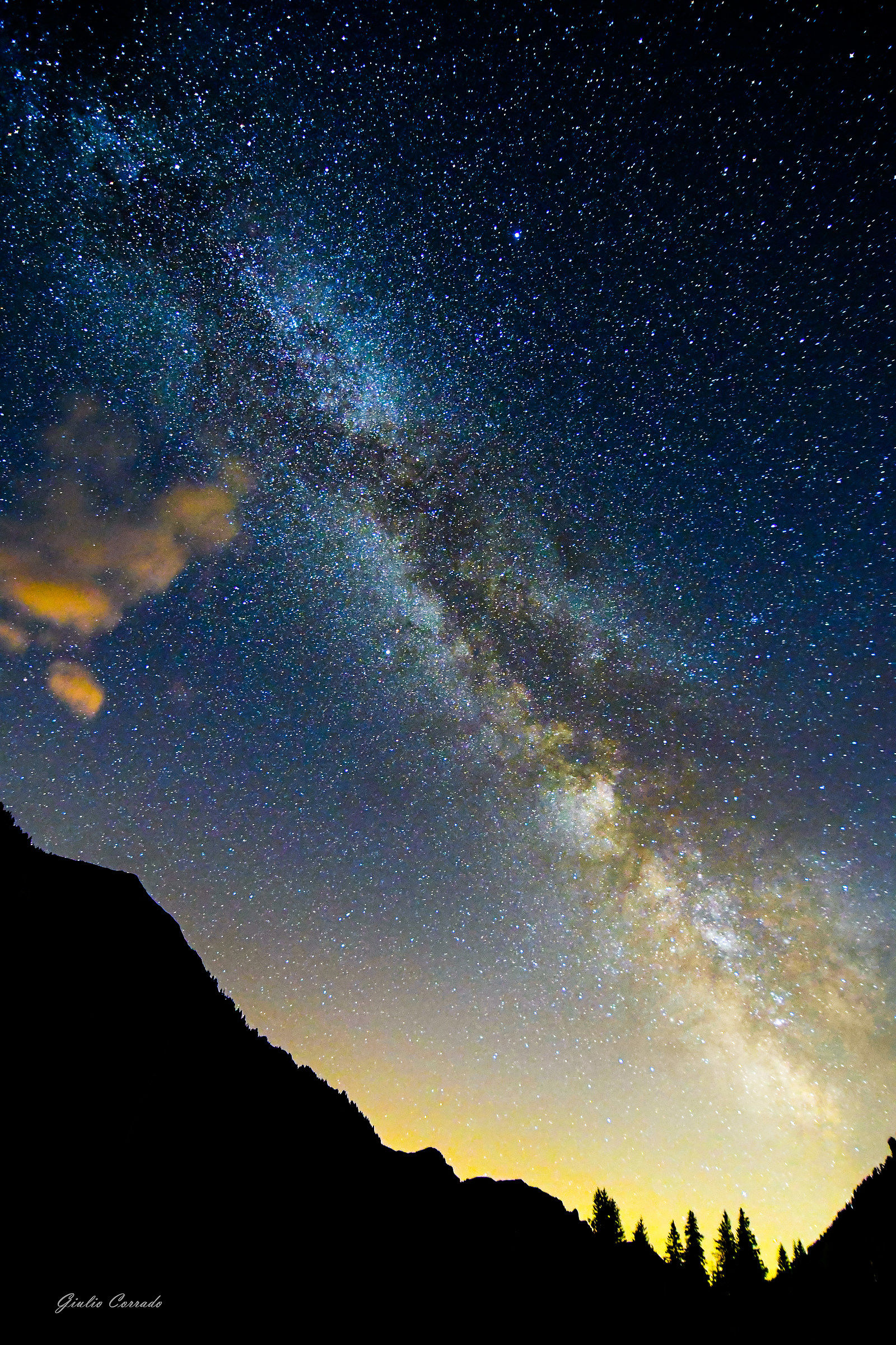 Via Lattea a Mezzanotte