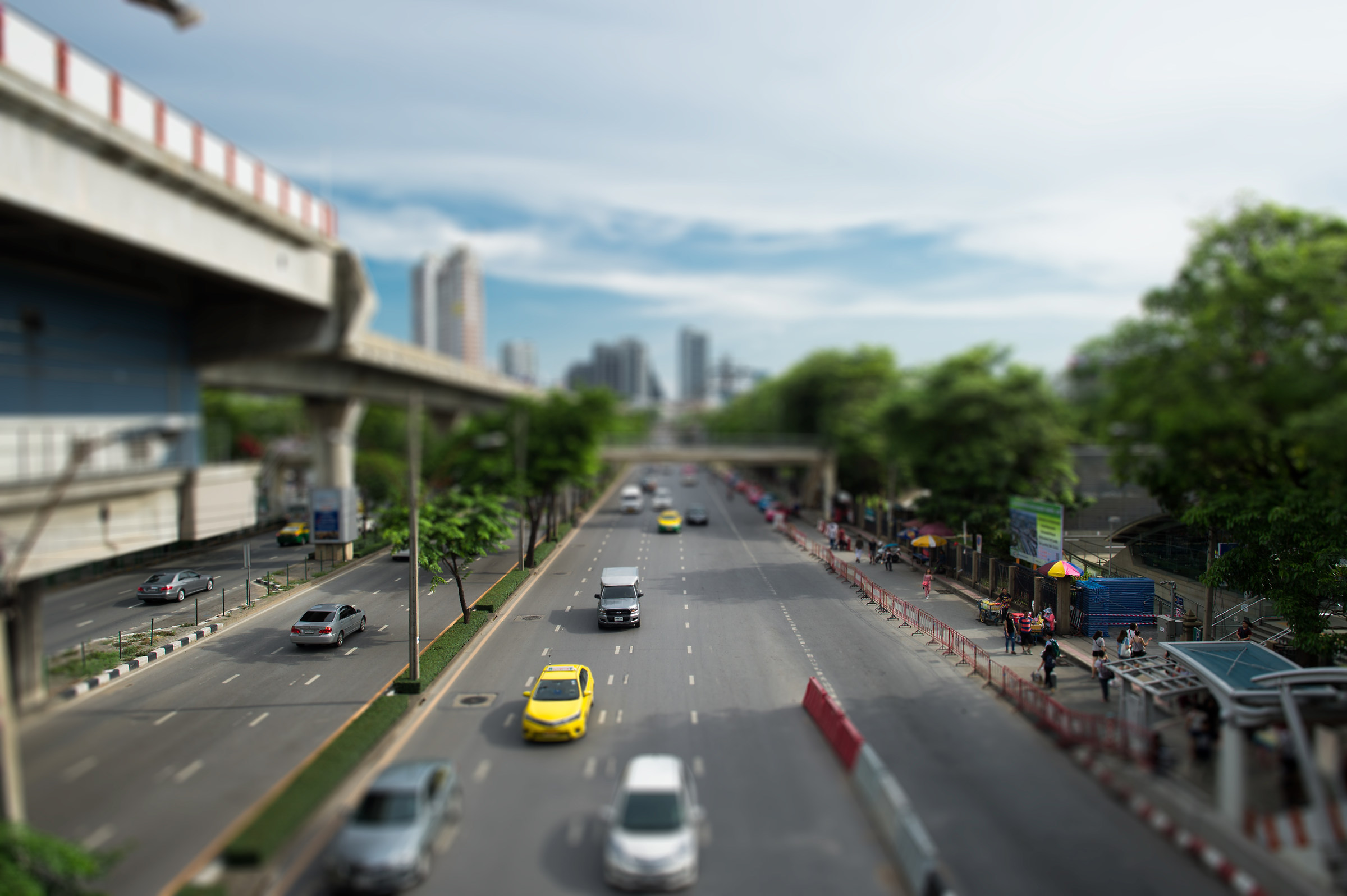 Bangkok vista da Chatuchak