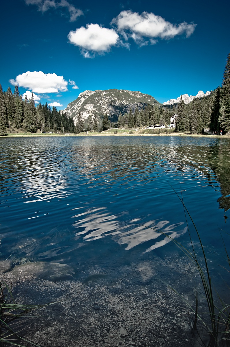 Monte Piana from Lake Misurina