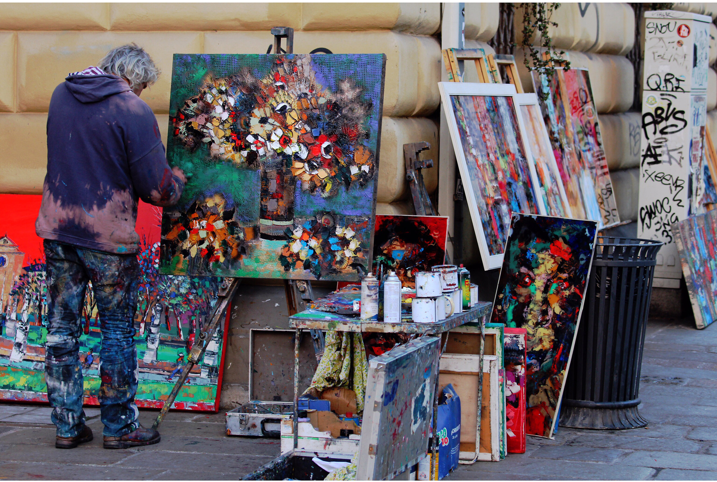 street artist milano