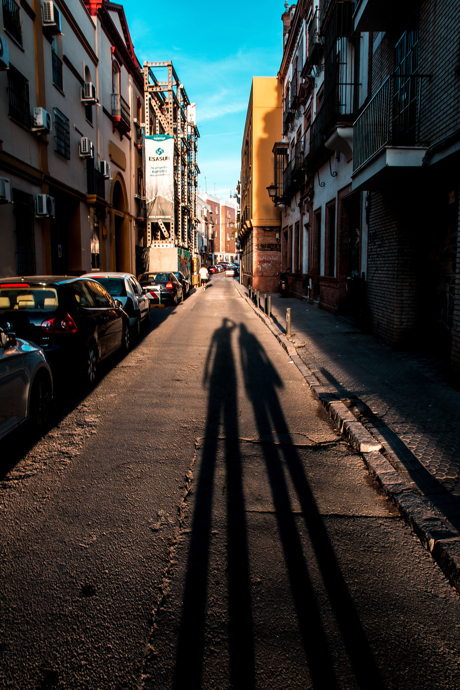 In the streets of Seville