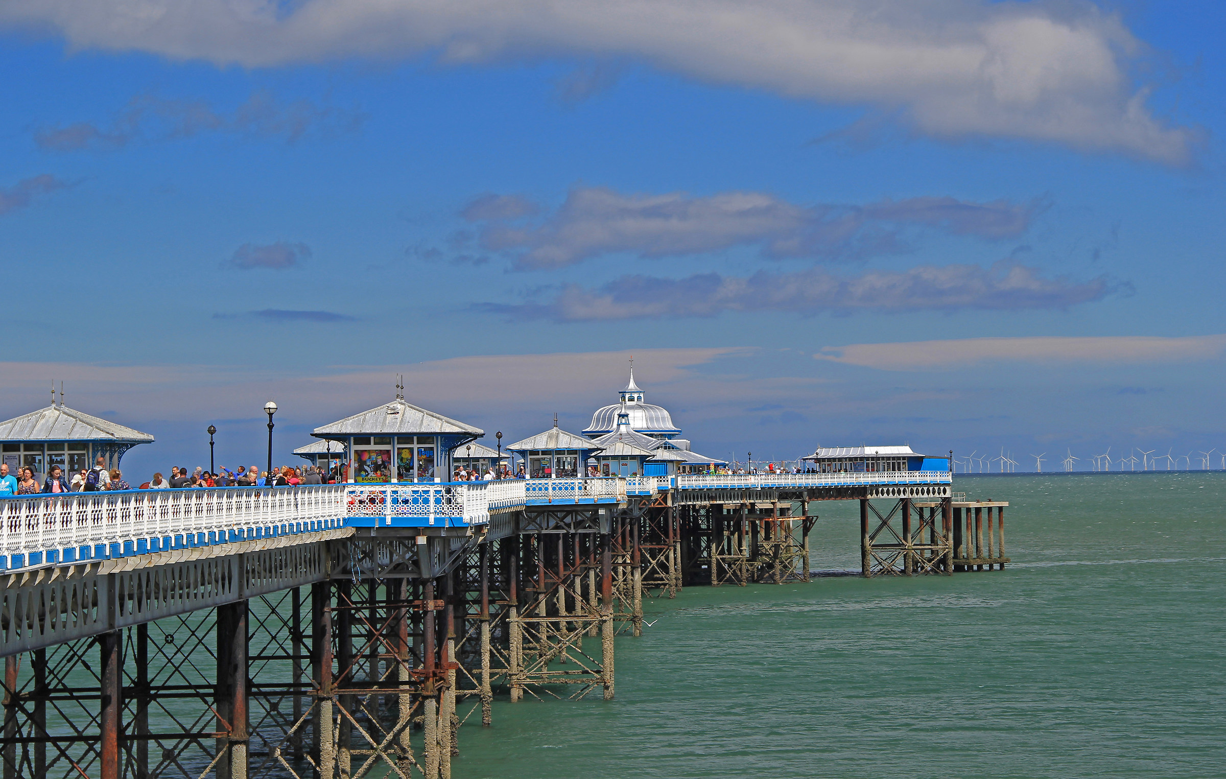 Blue games in Llandudno