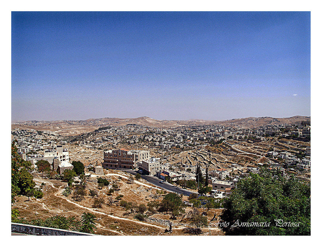 Bethlehem looks from above