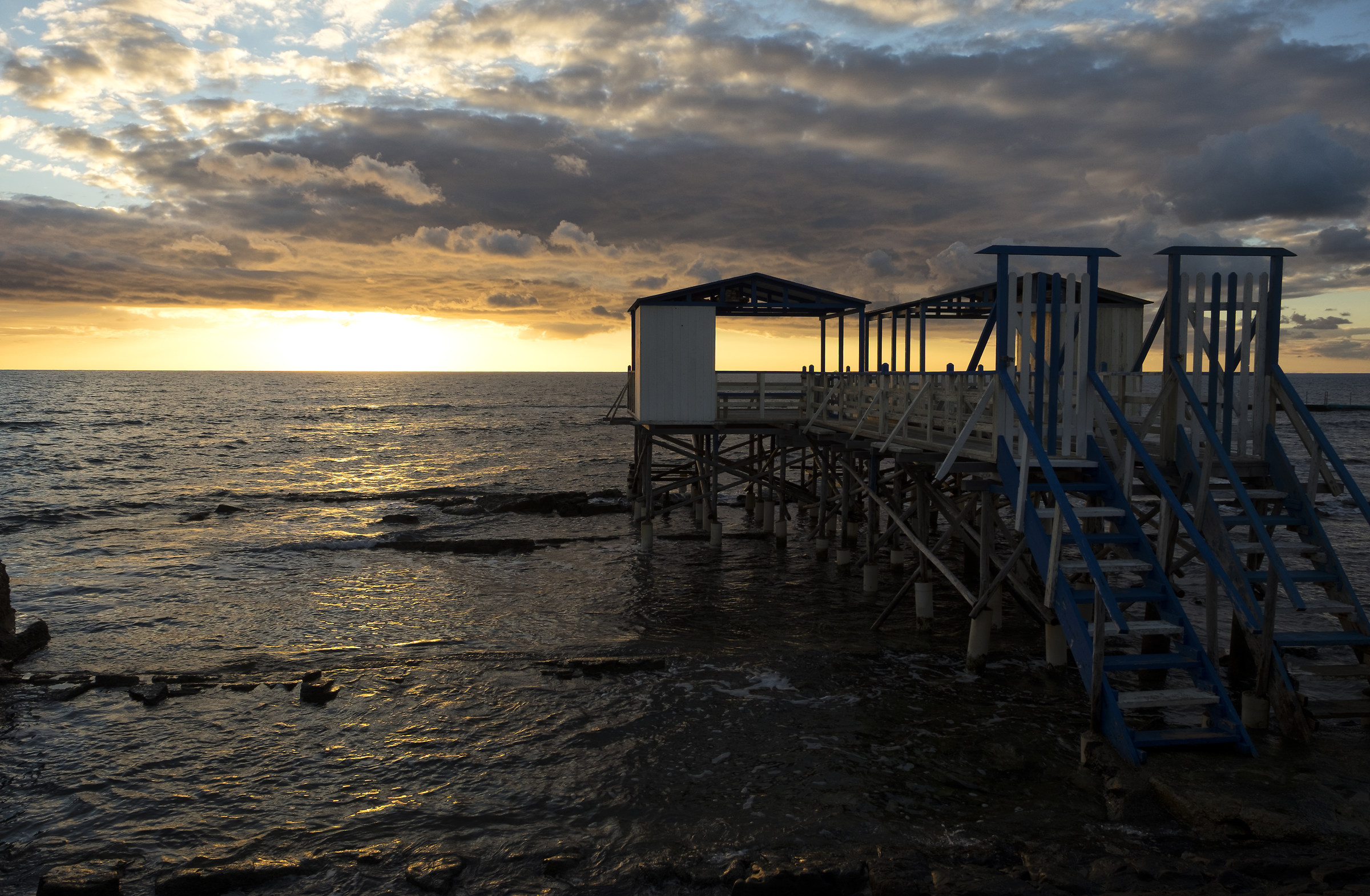 By passing to Santa Marinella