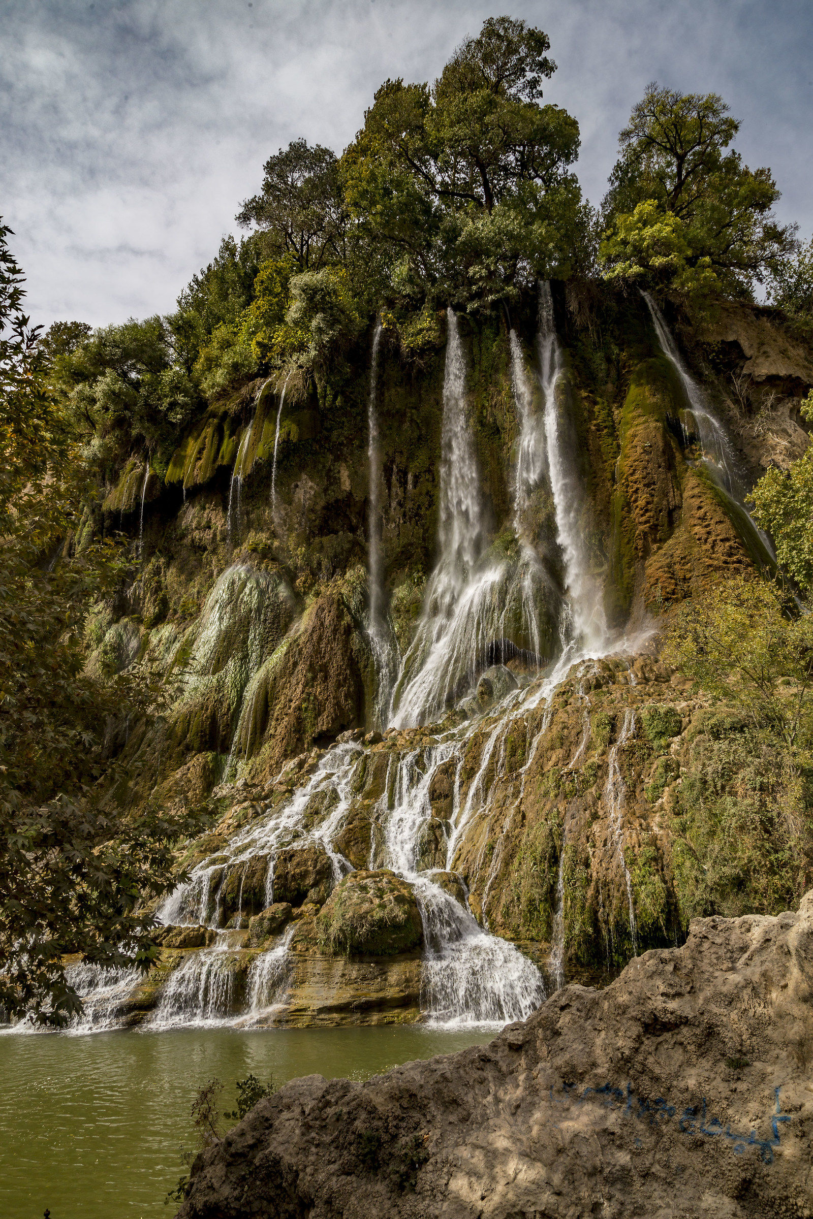Waterfall of Bishe in IRan