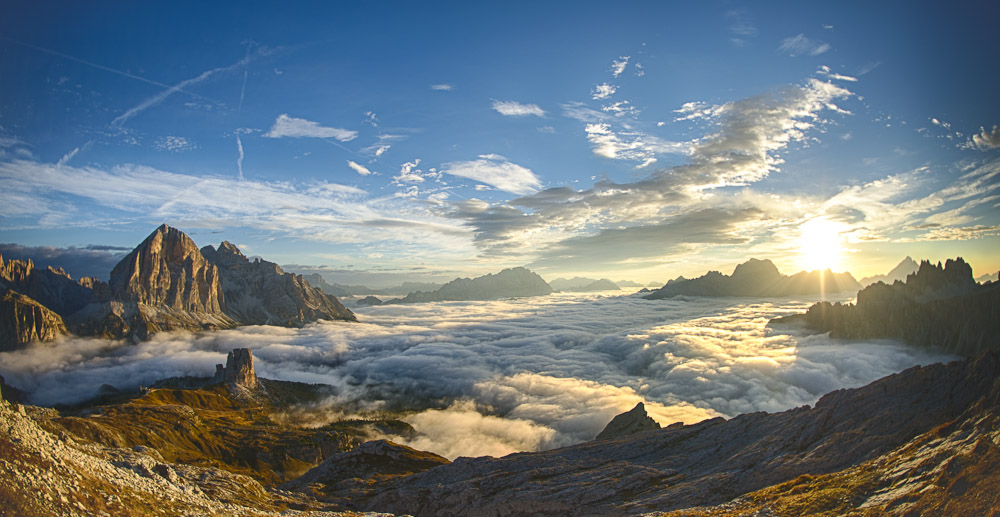 Panorama from Nuvolau