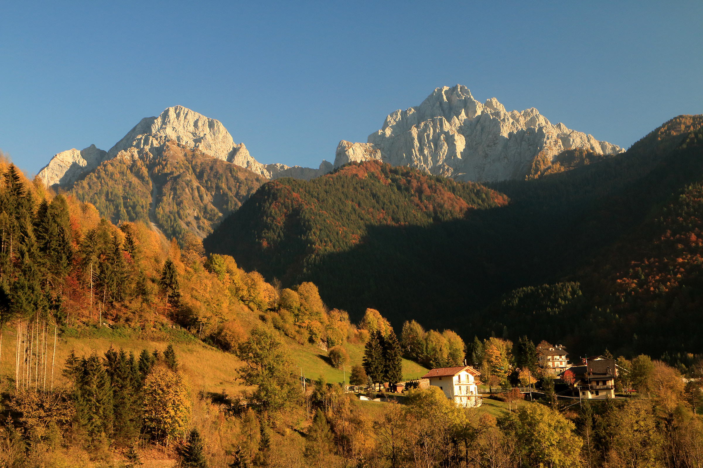 the mountains of Schilpario