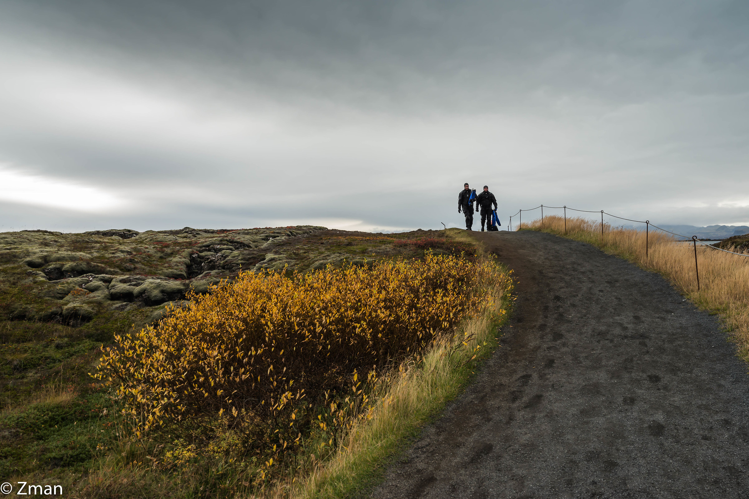 La Crack vicino Thingvellir