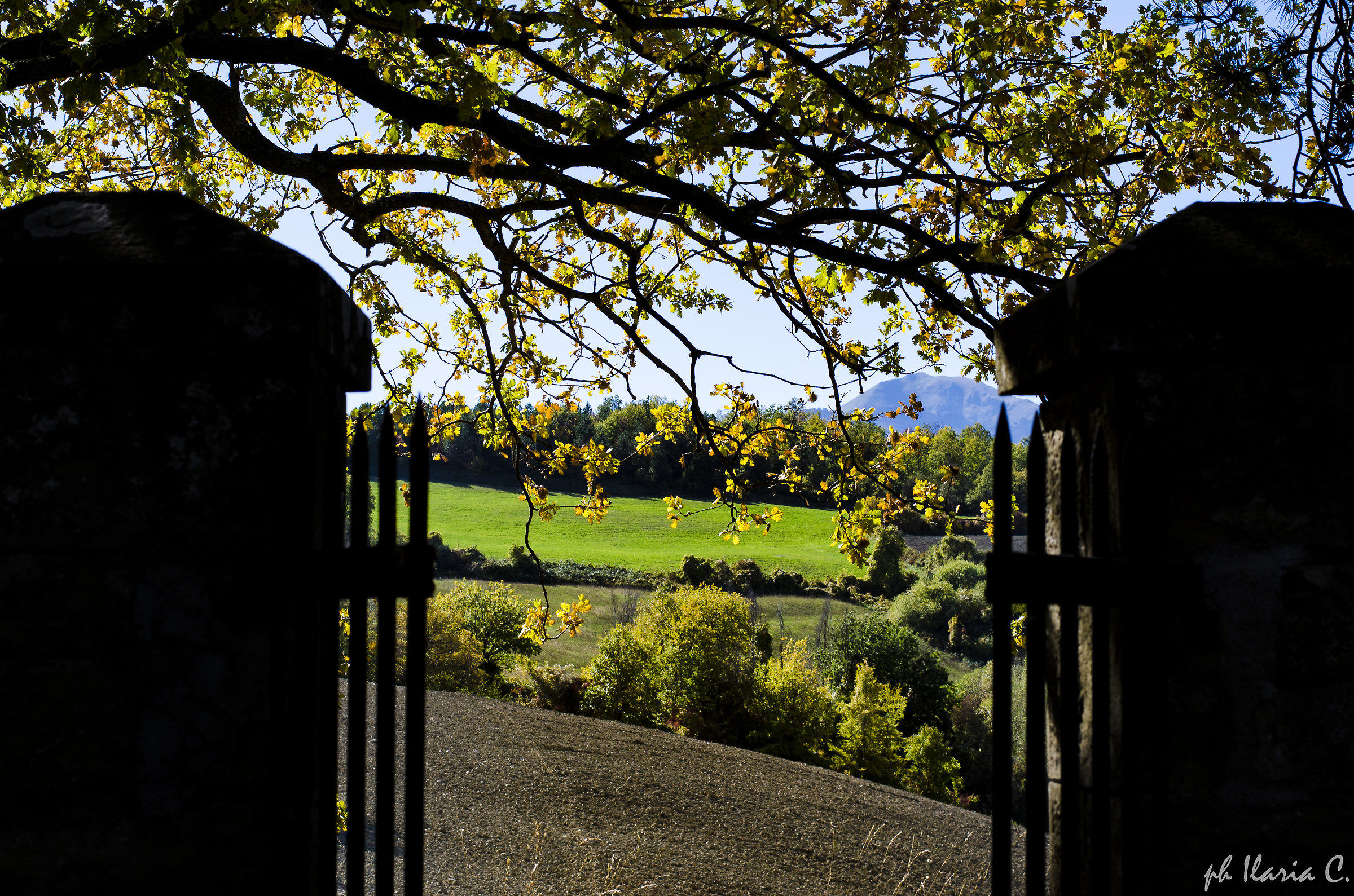 vista sulla campagna
