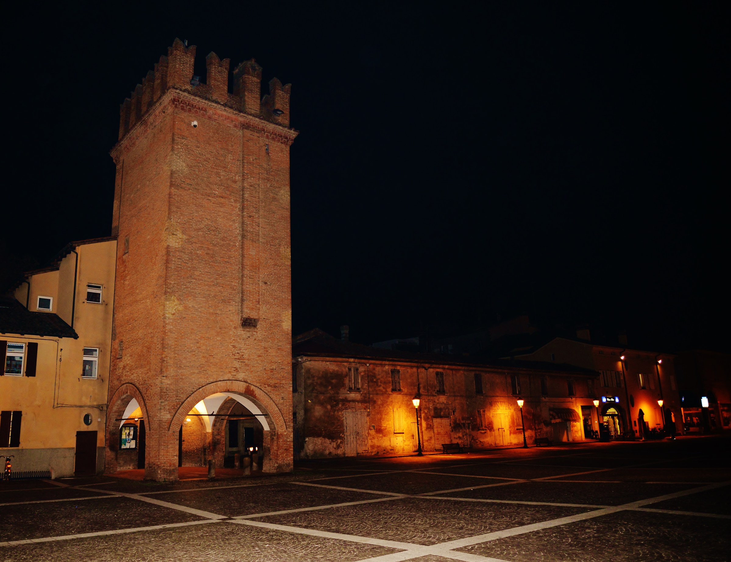 The tower of San Giorgio di Piano