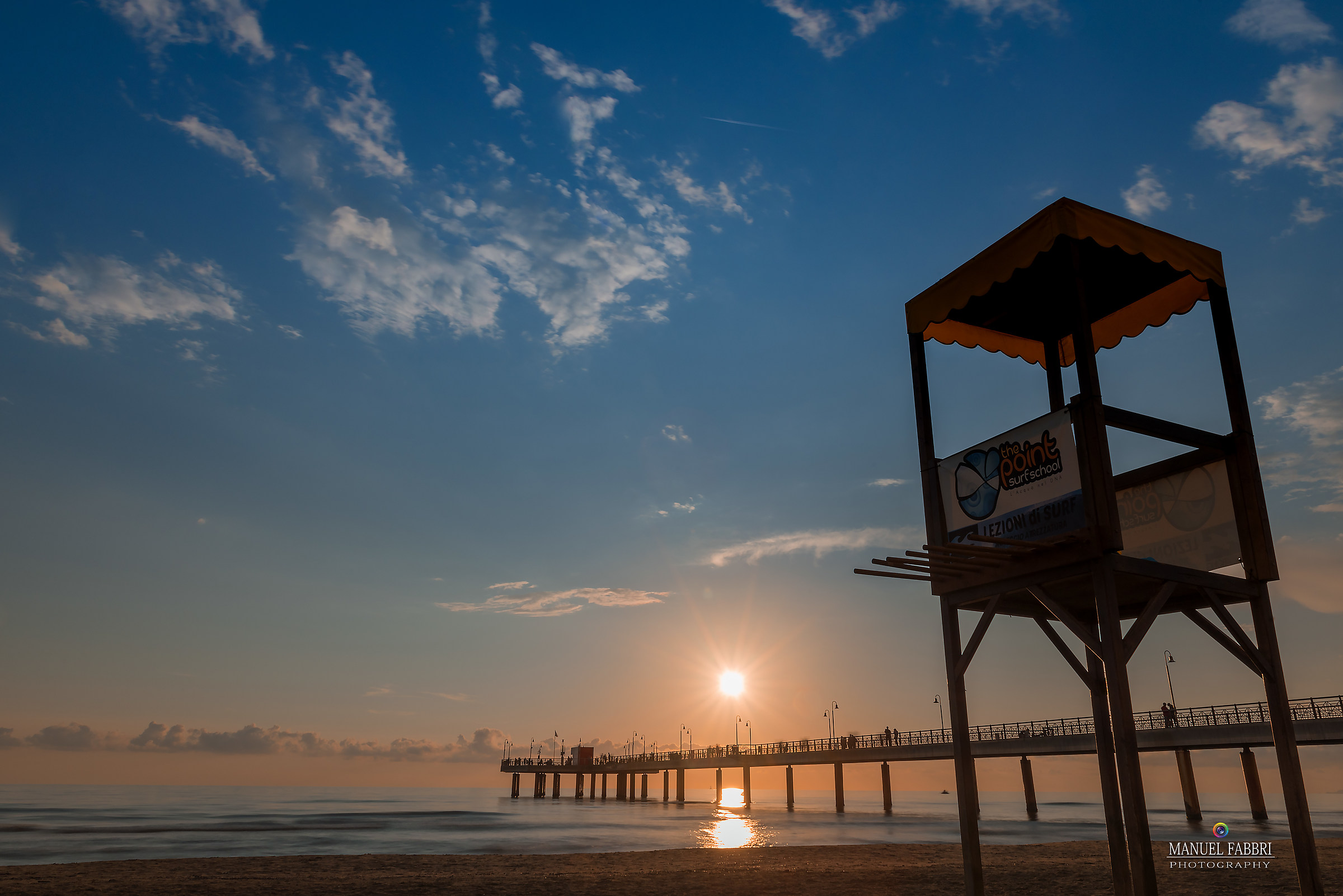 Lido di Camaiore. Pontile