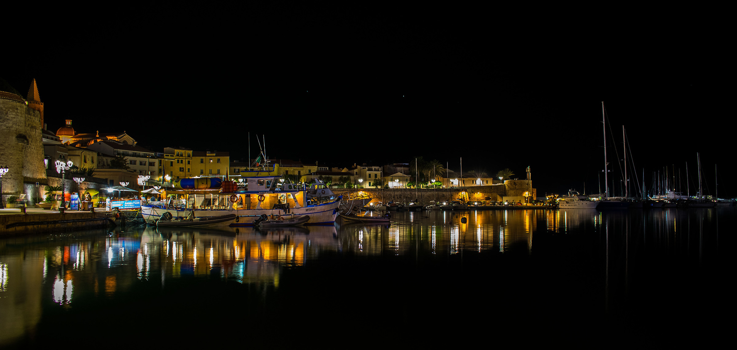 Alghero by night