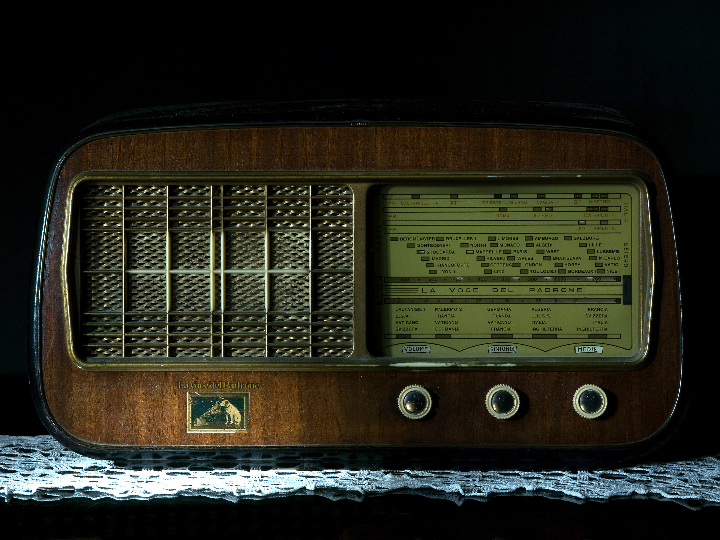 The voice of the master ...