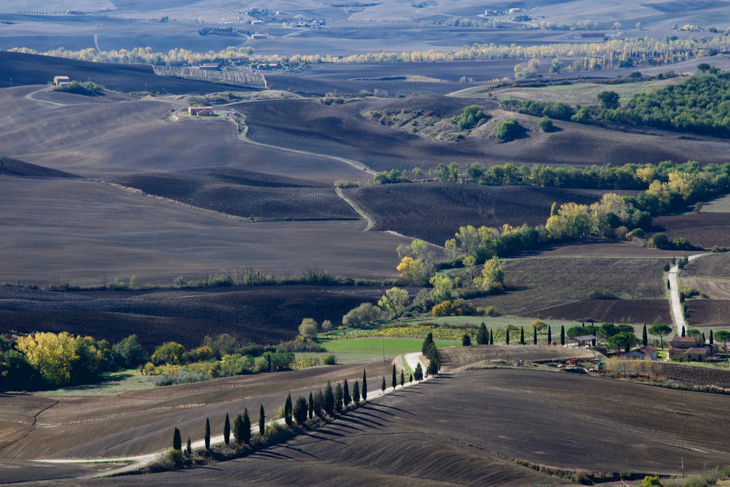 Val d'Orcia d'autunno