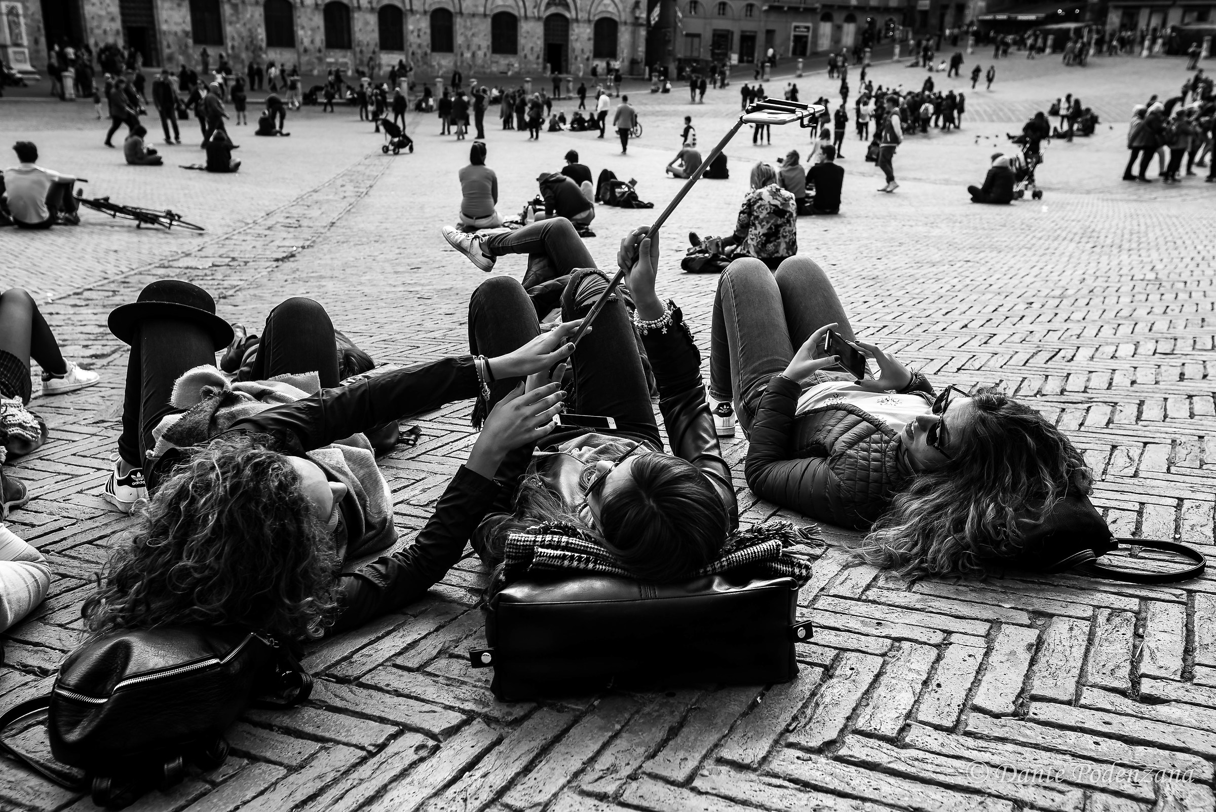 Piazza del Campo un giorno qualunque