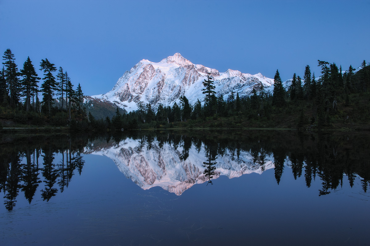 Mt. Shuksan , WA after sunset