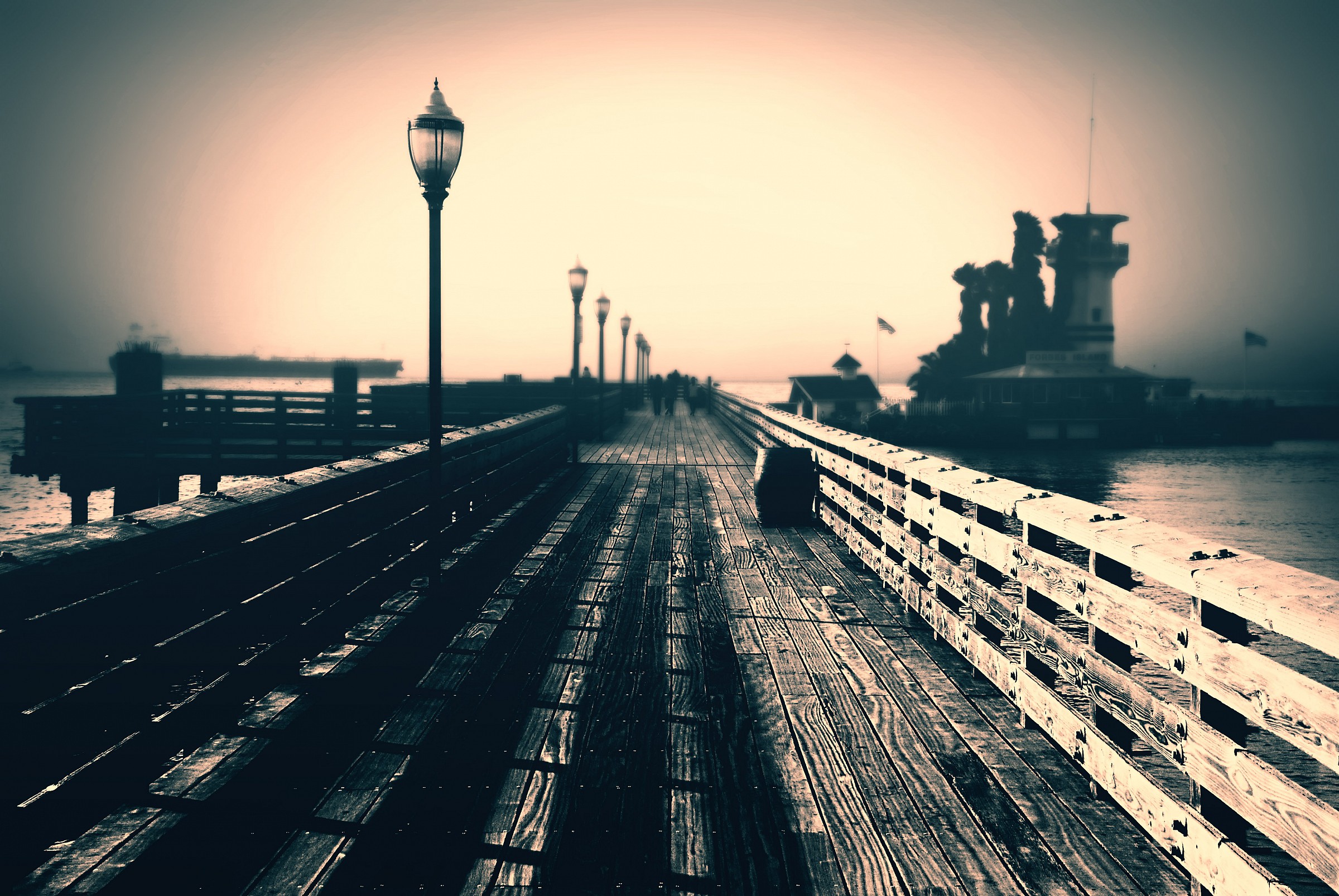 Walking towards the light