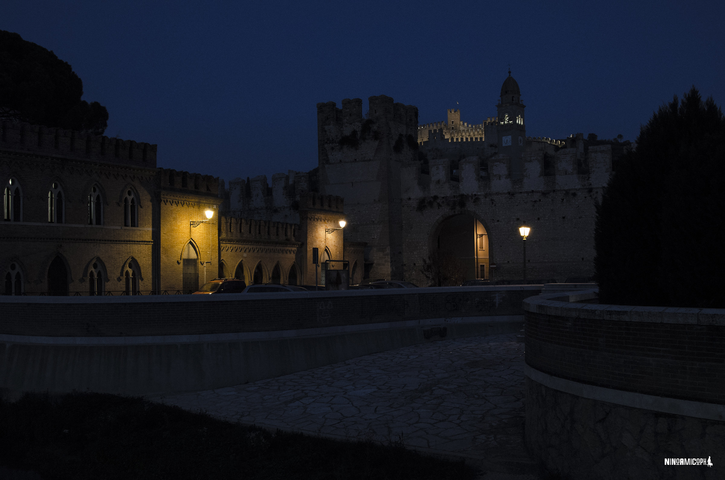 scaligero castle of Soave (Veneto)