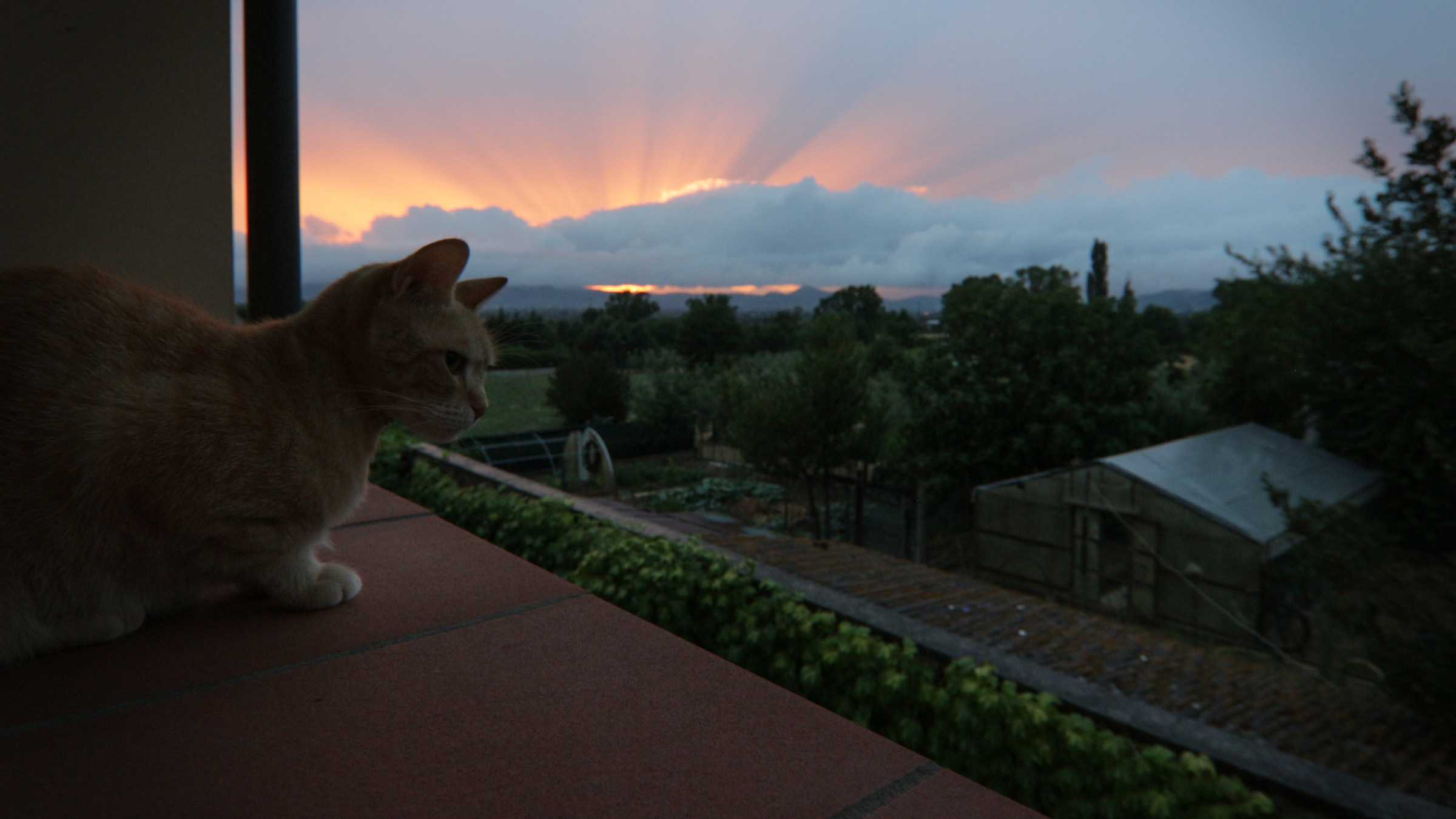 Bello sto tramonto uaglio'