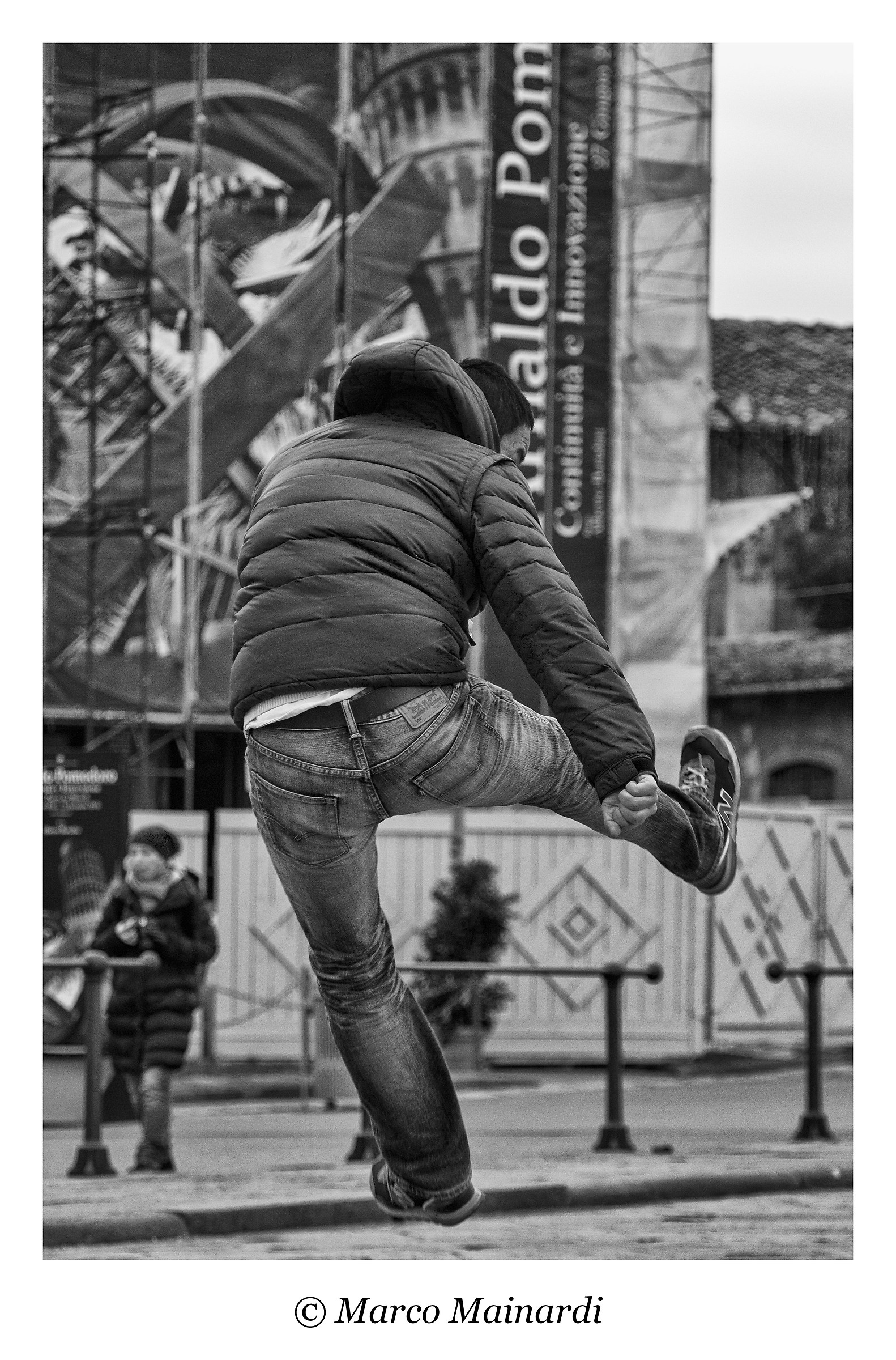 Pisa: gesto atletico...