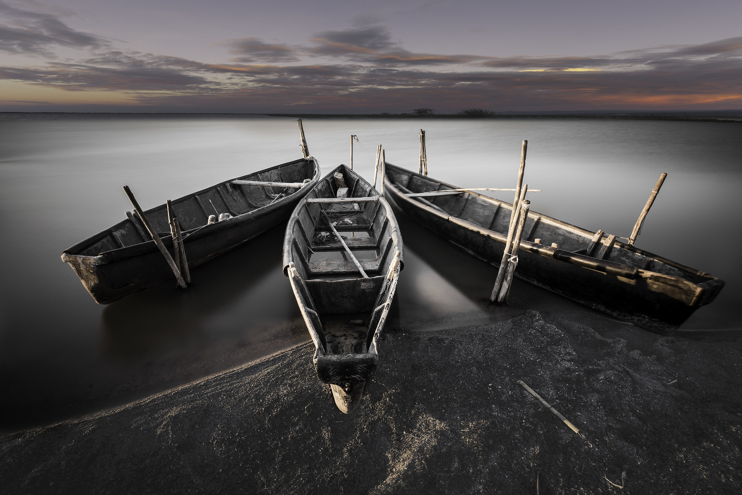 Lake Hvar and its Sandals
