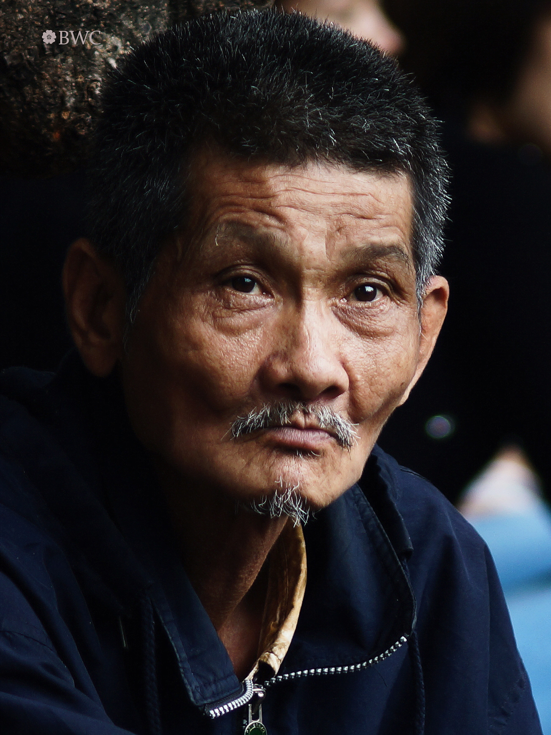 Grandpa Staring At Nowhere