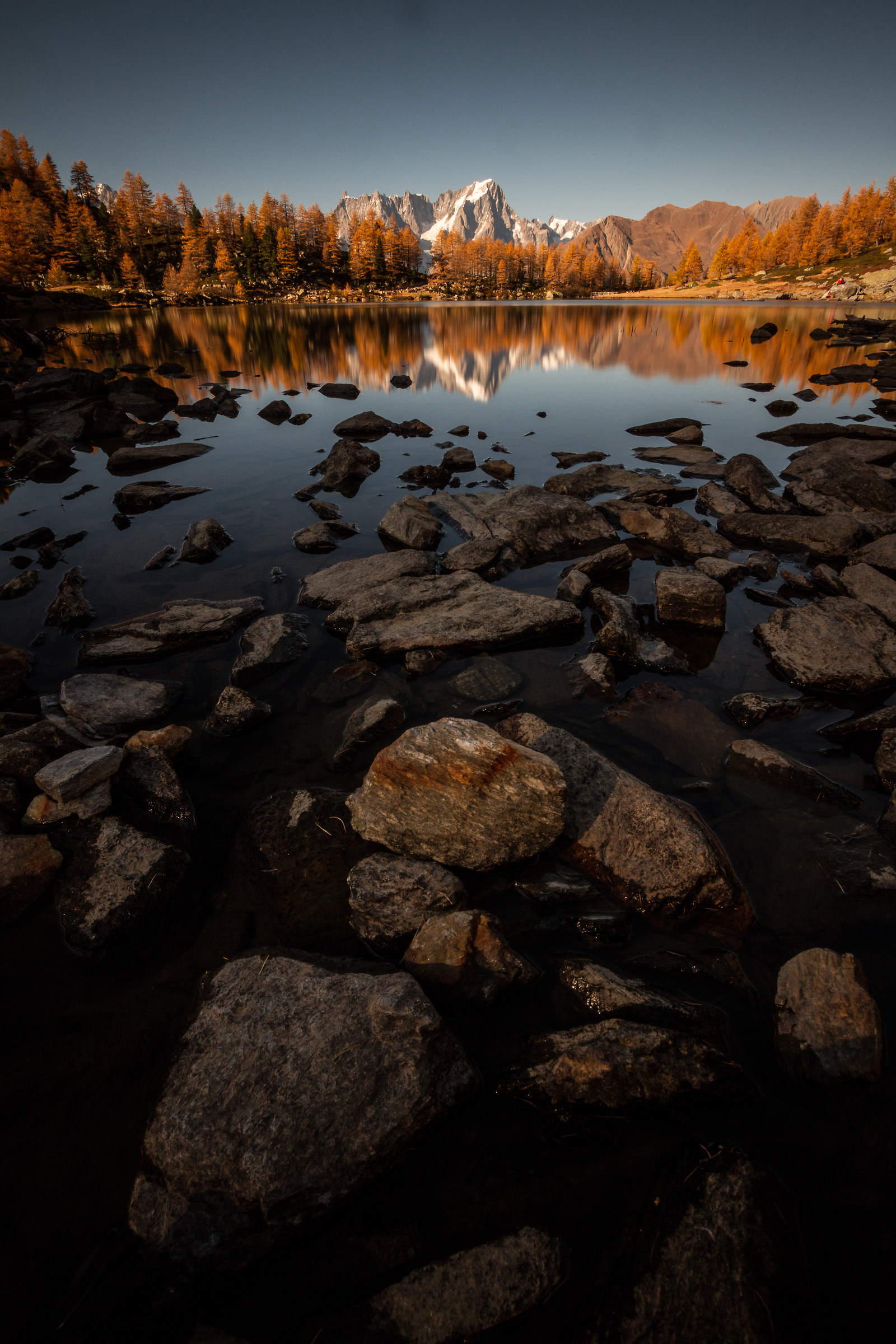 Autumn at Arpy's lake