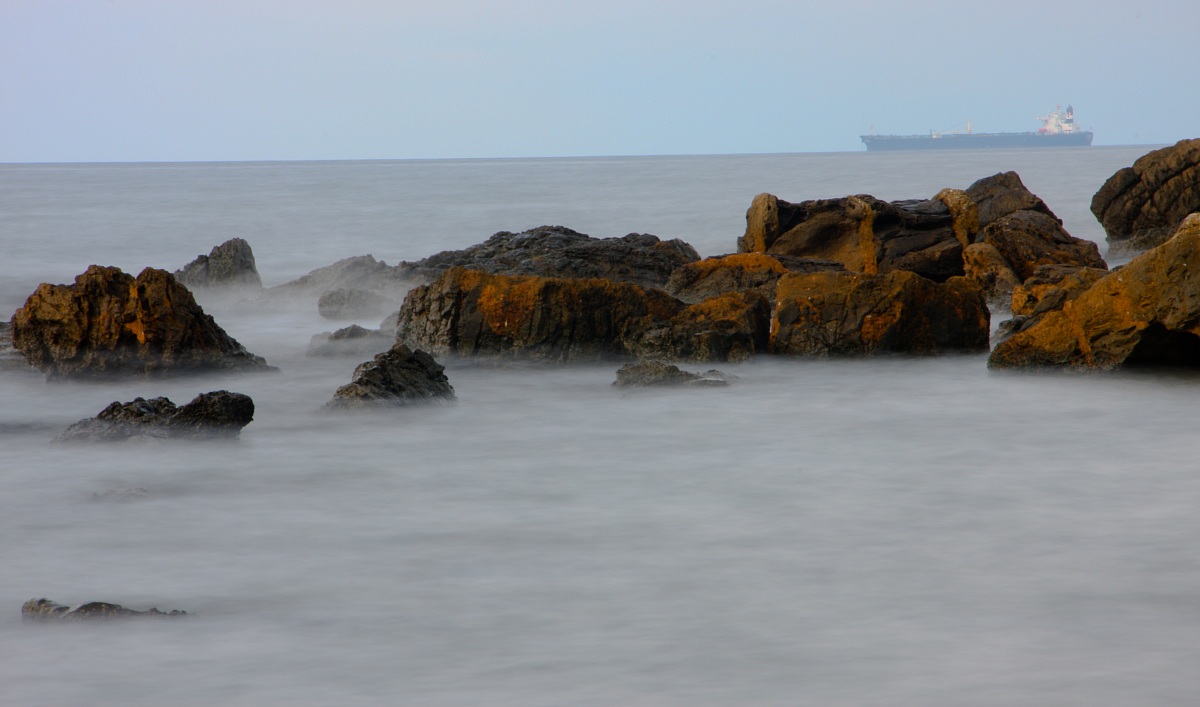 Livorno, the Corsaro Verde Rocks