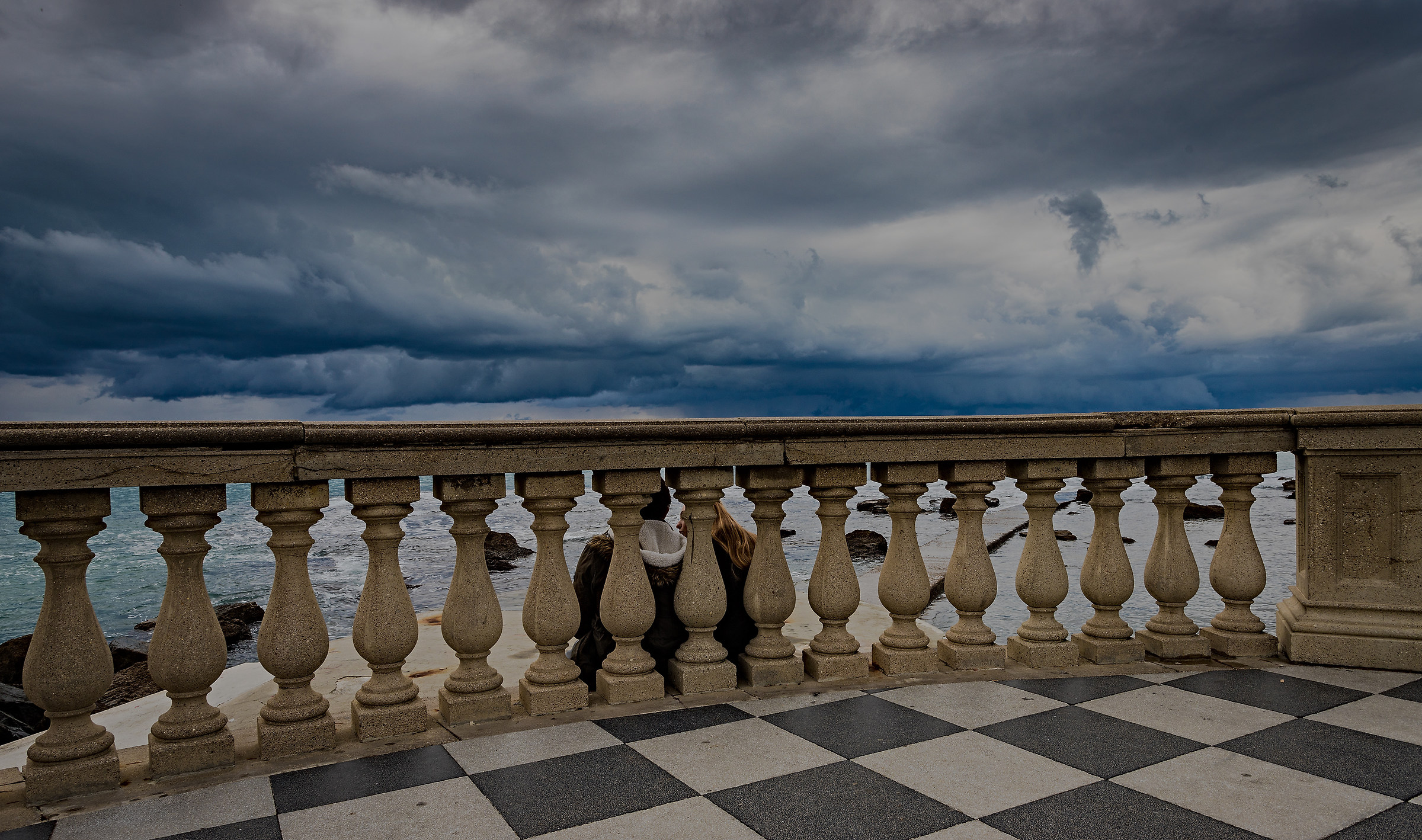 Waiting for the thunderstorm