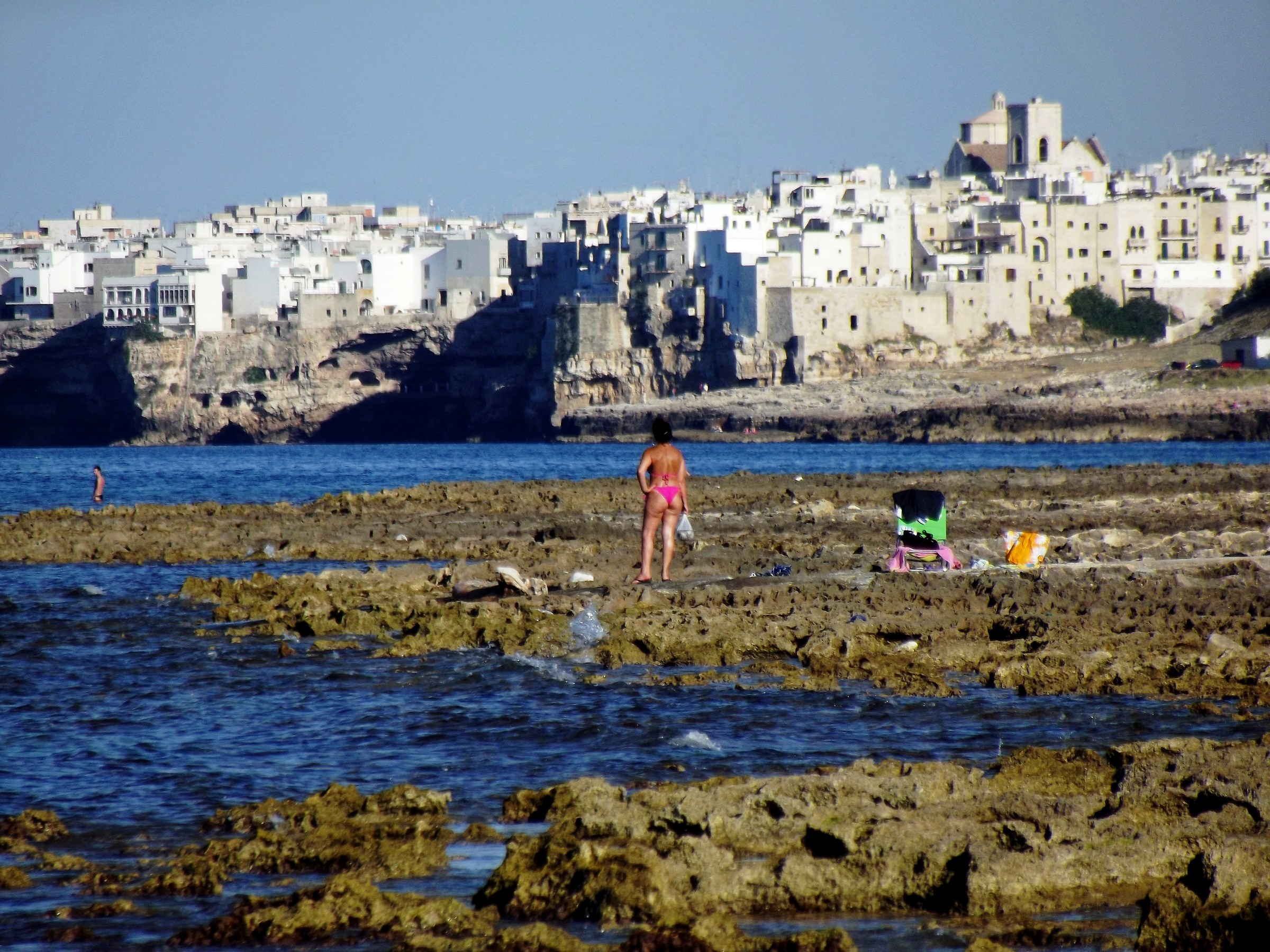 The sea of ??Polignano