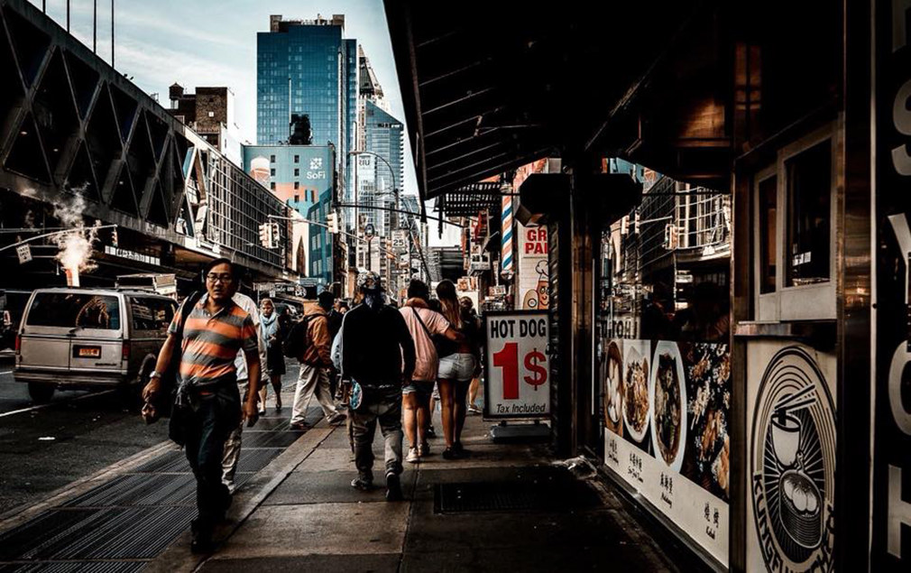 New York street life